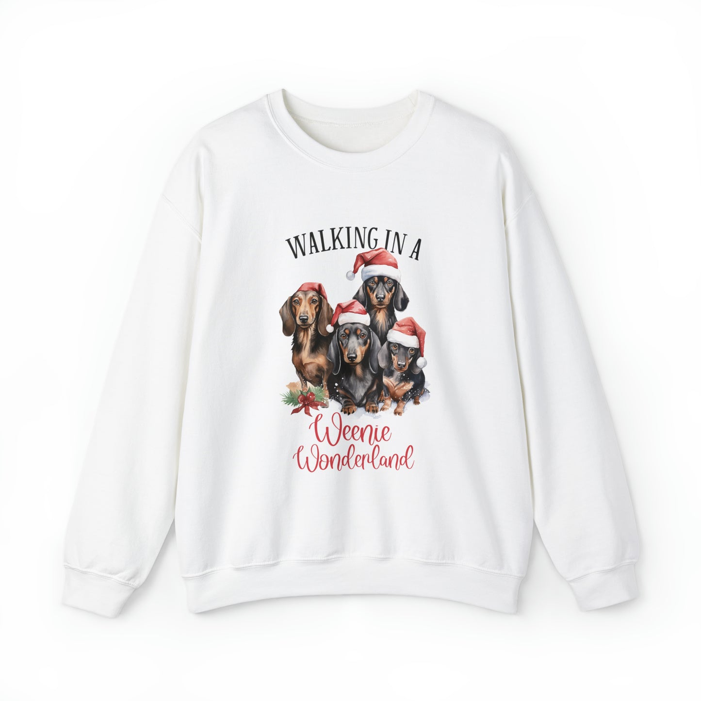 Dachshund Doxiepoo Weiner Dog Funny Crewneck Sweatshirt Women's