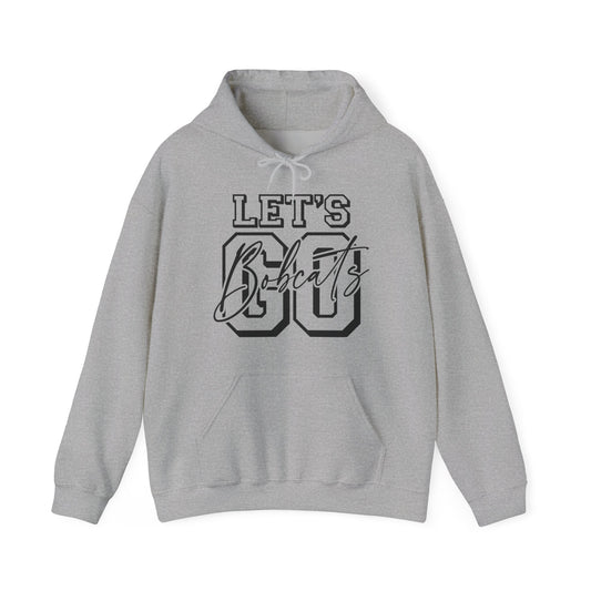 Let's Go Bobcats Adult Unisex Heavy Blend™ Hooded Sweatshirt