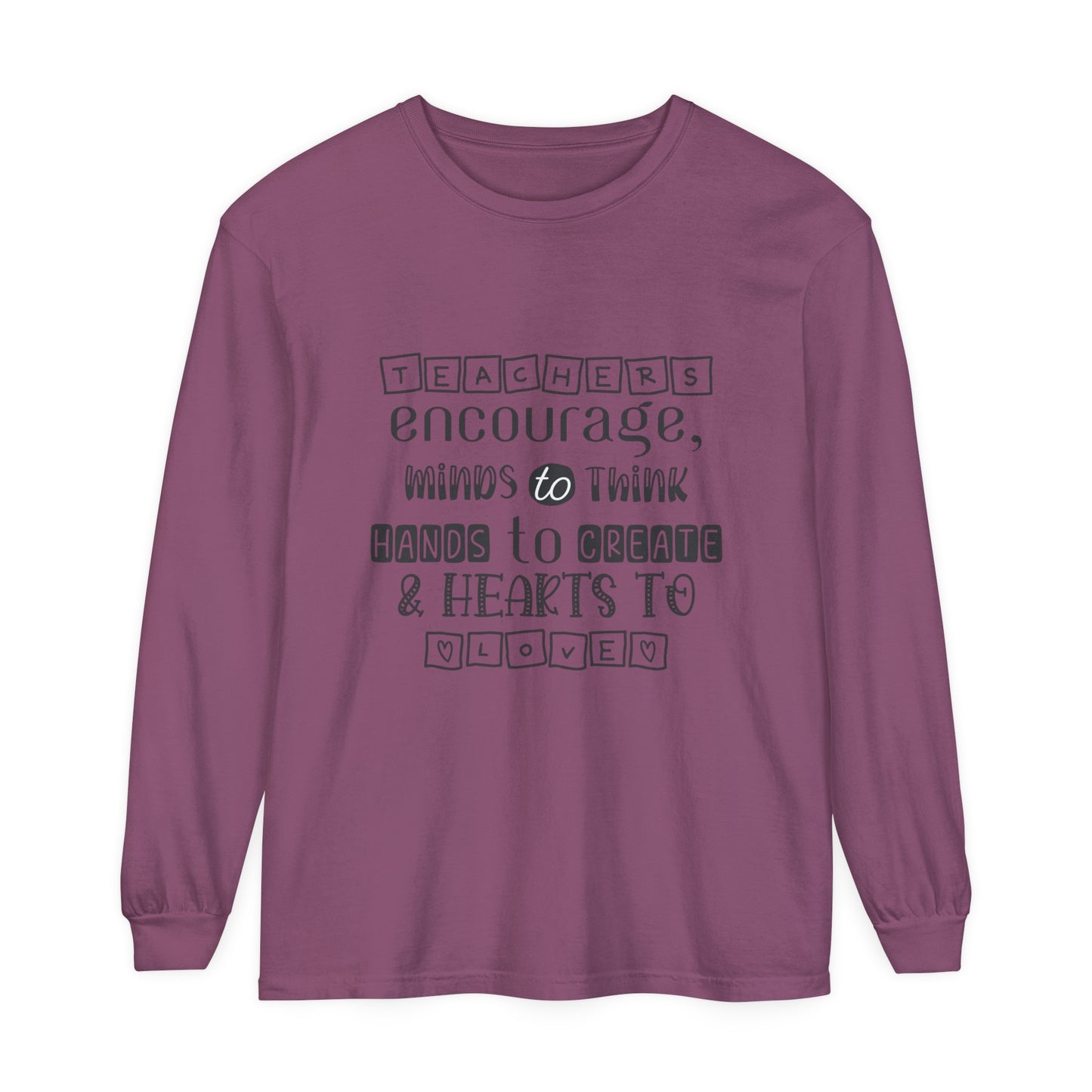 Teachers Encourage Women's Long Sleeve T-Shirt