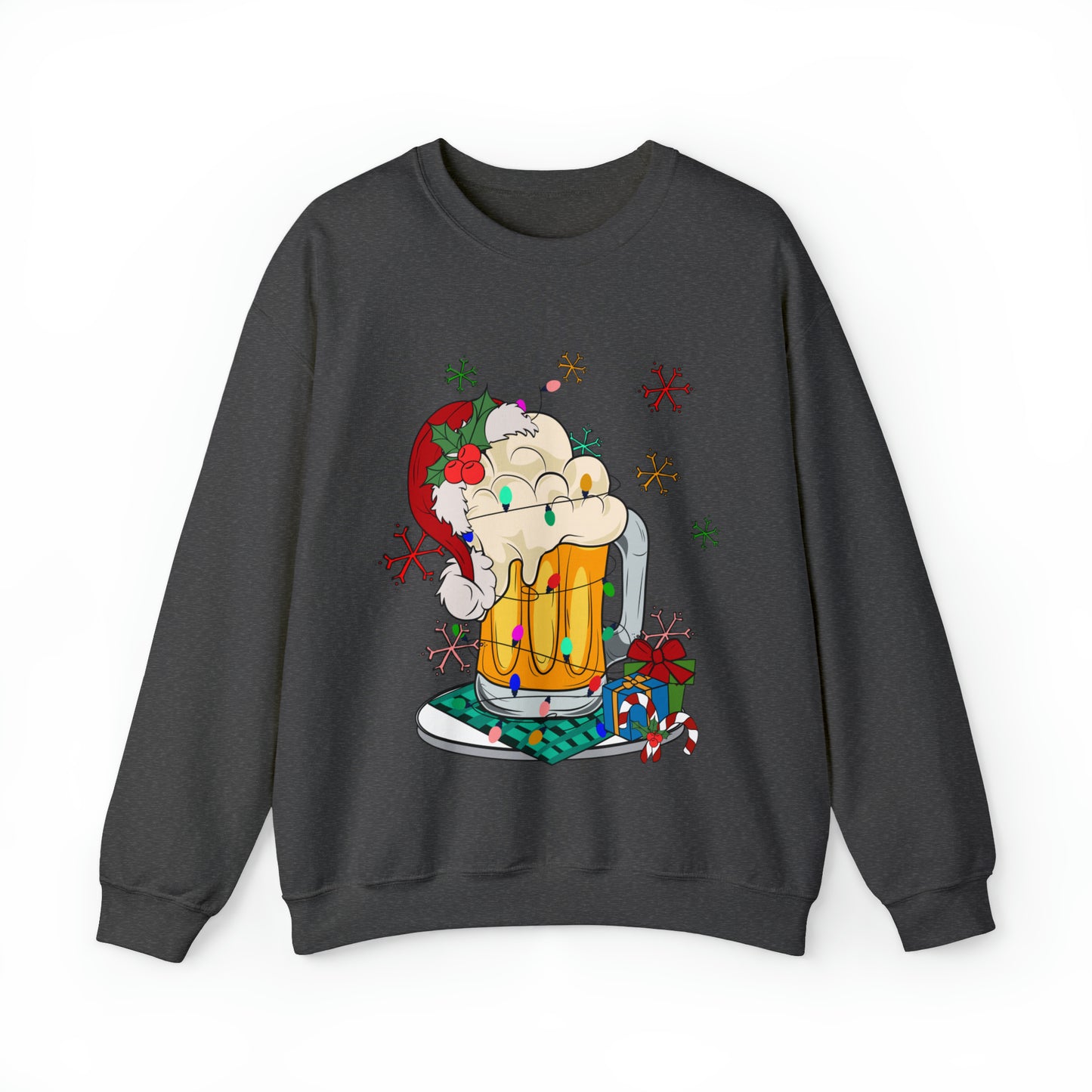 Christmas Beer Sweatshirt Men's and Women's