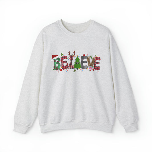 Believe Women's Christmas Sweatshirt