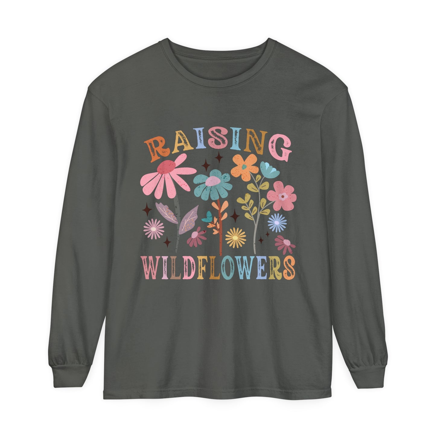 Raising Wildflowers Women's Loose Long Sleeve T-Shirt