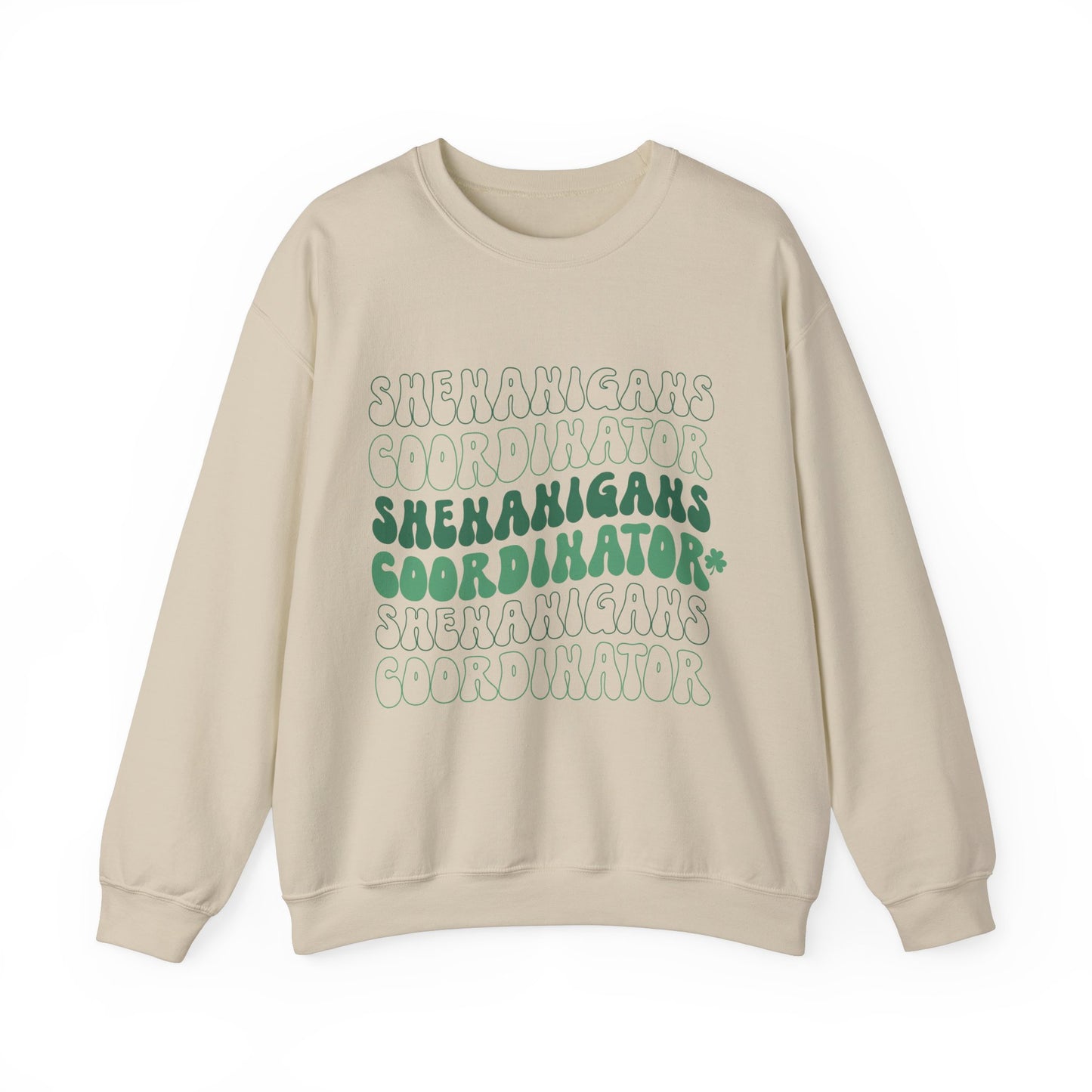 Shenanigans Coordinator St. Patrick's Day Adult Unisex Sweatshirt