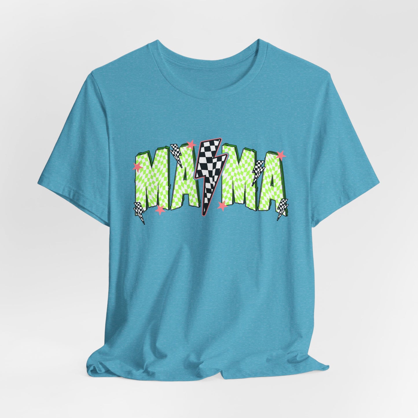 MAMA Neon Retro Women's Short Sleeve Tee