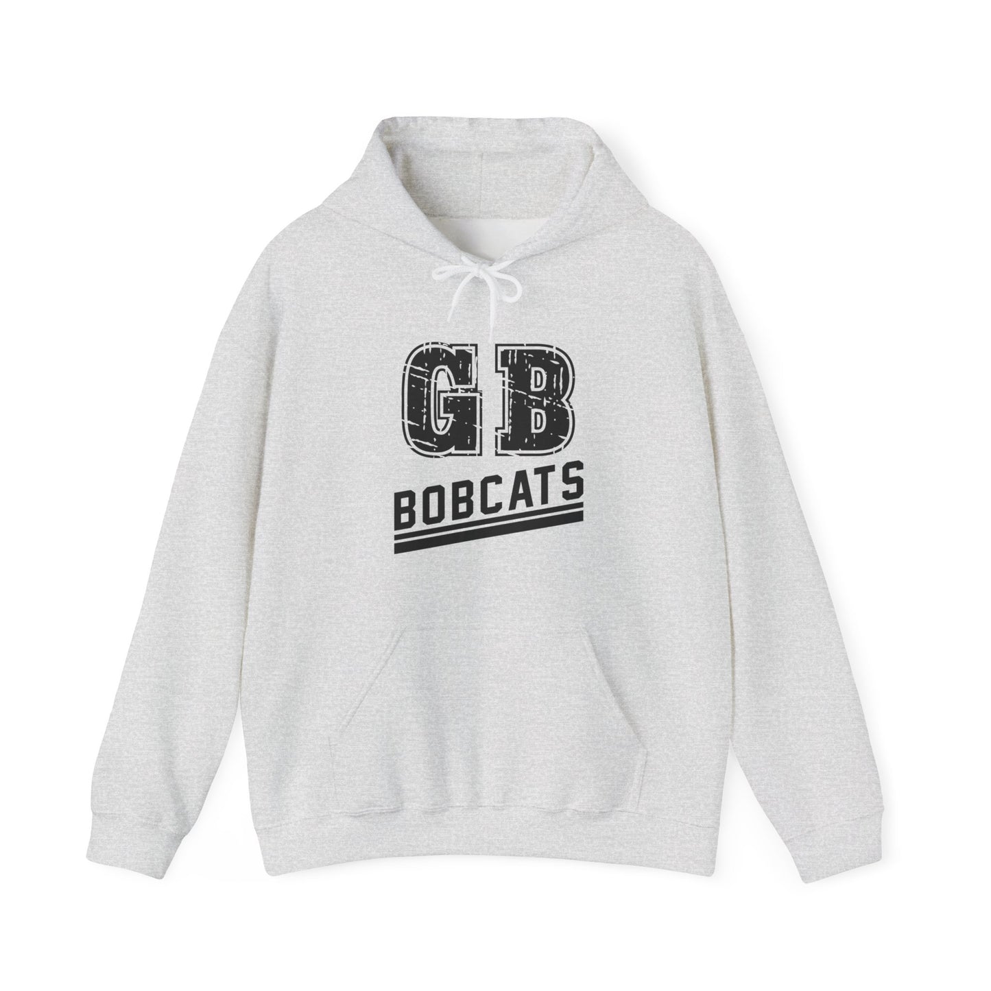 GB Bobcats Football Adult Unisex Heavy Blend™ Hooded Sweatshirt