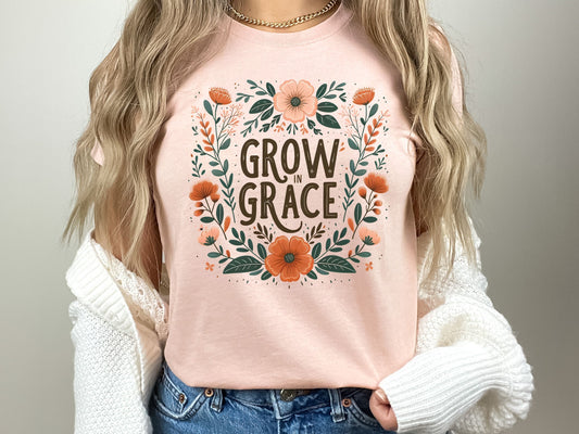 Grow in Grace Women's Short Sleeve Tee