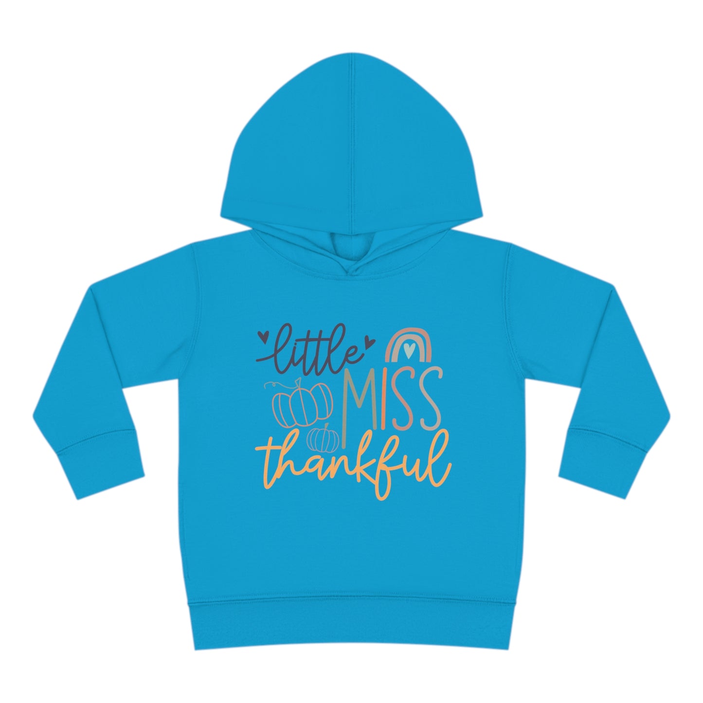 Style 4 Little Miss Thankful Toddler Pullover Fleece Hoodie