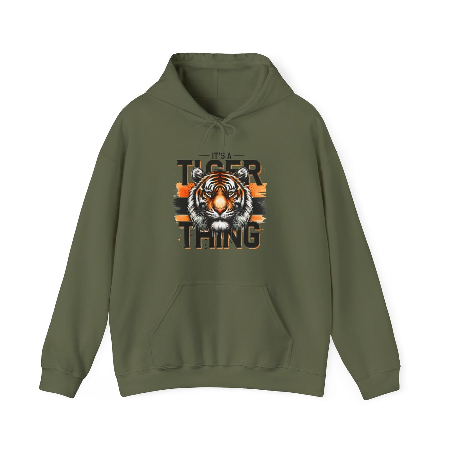 It's a Tiger Thing Adult Unisex Heavy Blend™ Hooded Sweatshirt