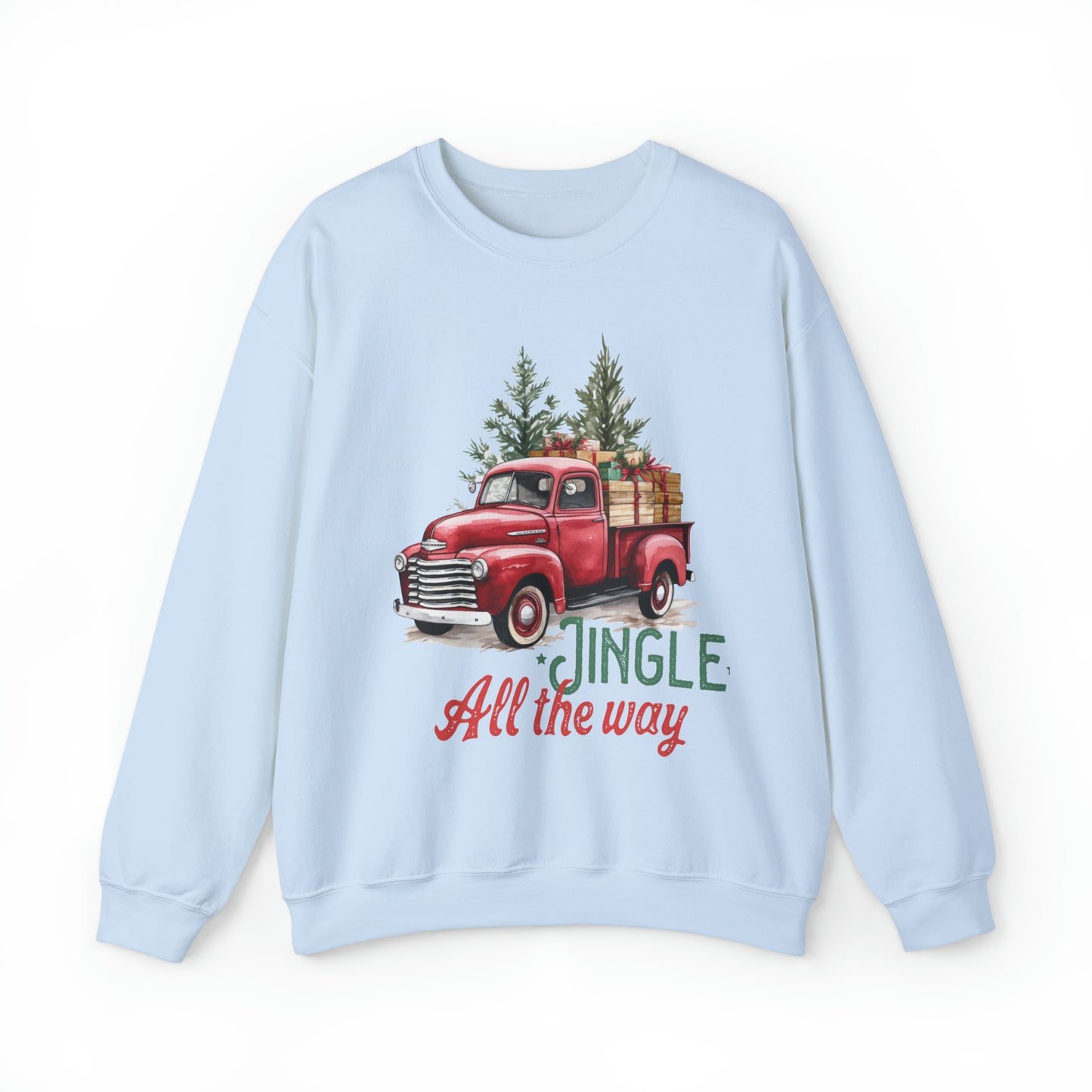 Jingle All The Way Women's Christmas Sweatshirt