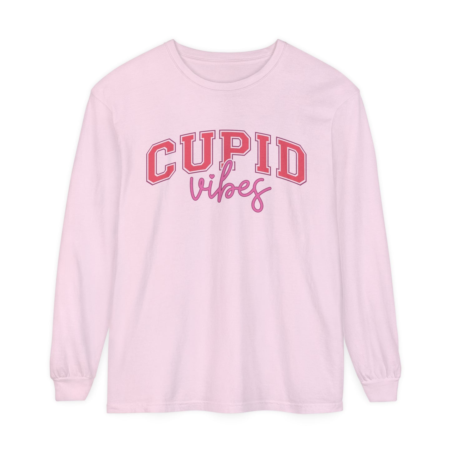 Cupid Vibes Women's Loose Long Sleeve T-Shirt