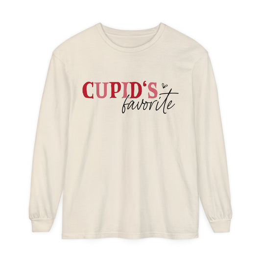 Cupid's Favorite Women's Valentine Loose Long Sleeve T-Shirt