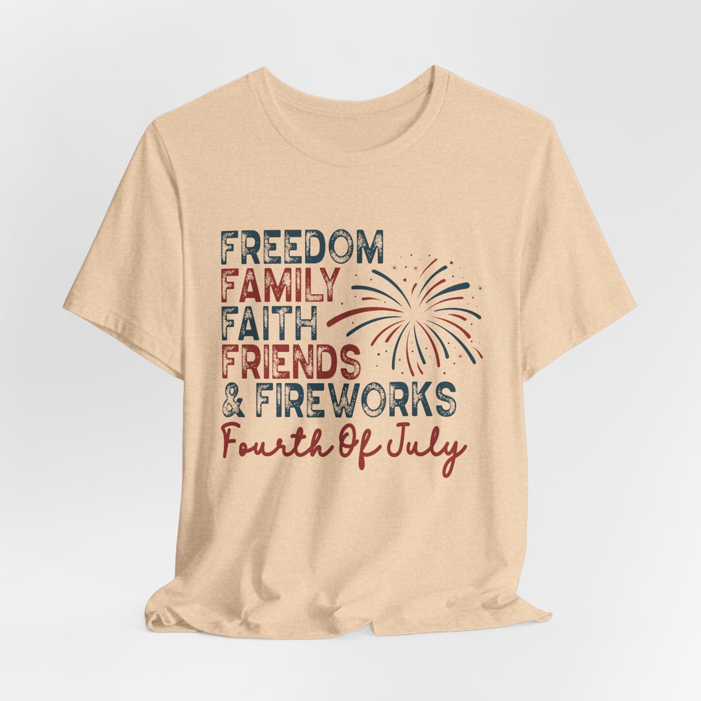 Freedom Family America Women's Short Sleeve Tee