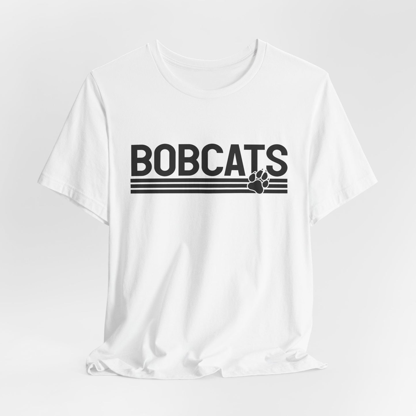 Bobcats Adult Unisex Short Sleeve Tee