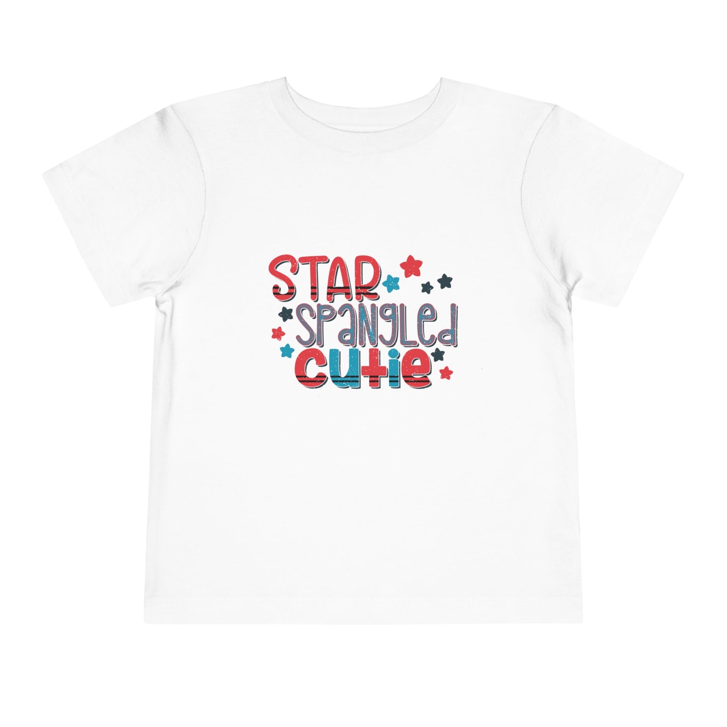 Star Spangled Cutie 4th of July Short Sleeve Tee