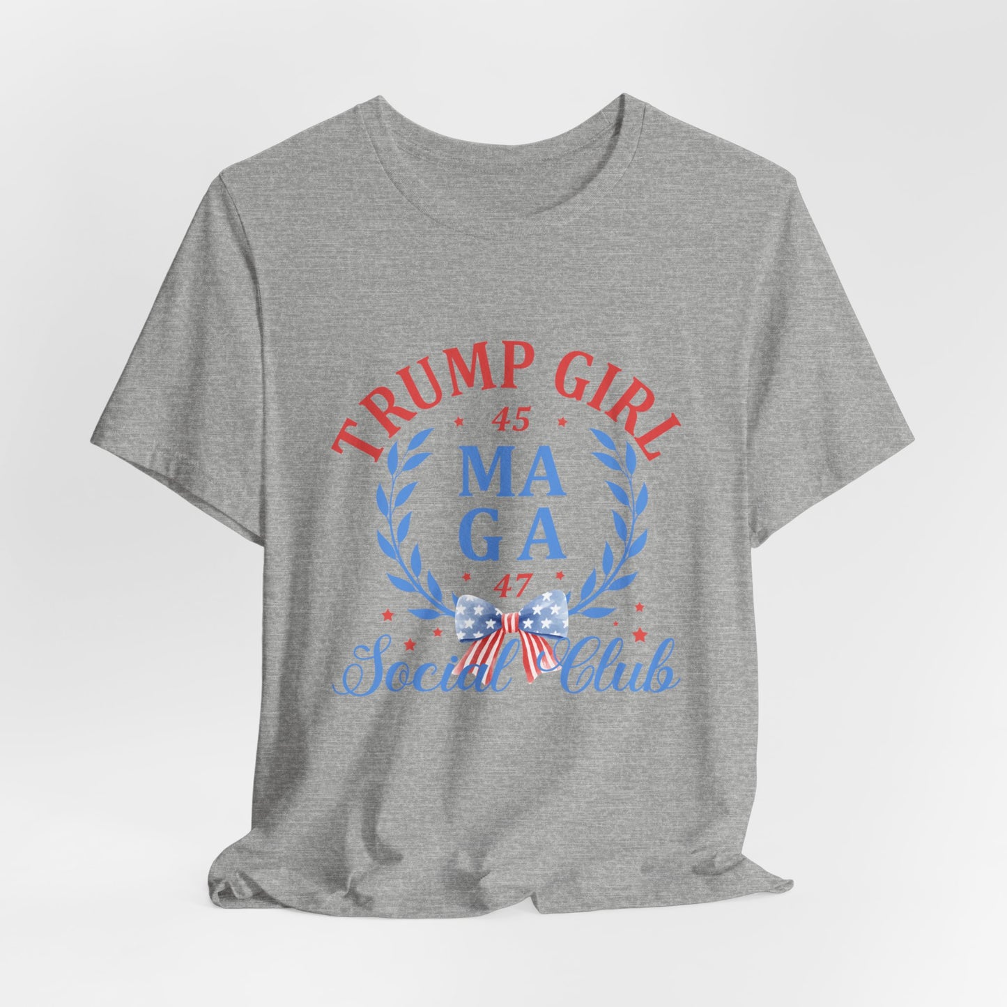 Trump Girl President Election Women's Adult Short Sleeve Tee