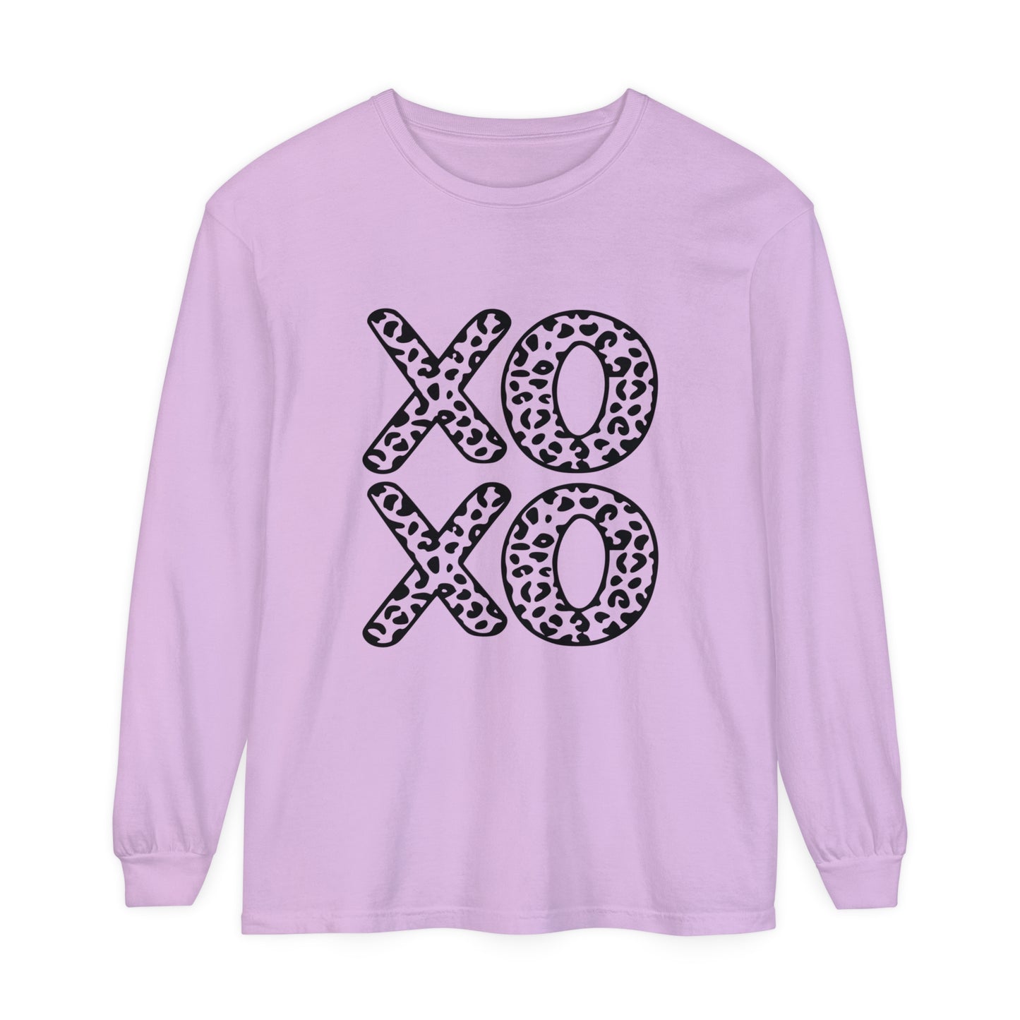 XOXO Women's Loose Long Sleeve T-Shirt