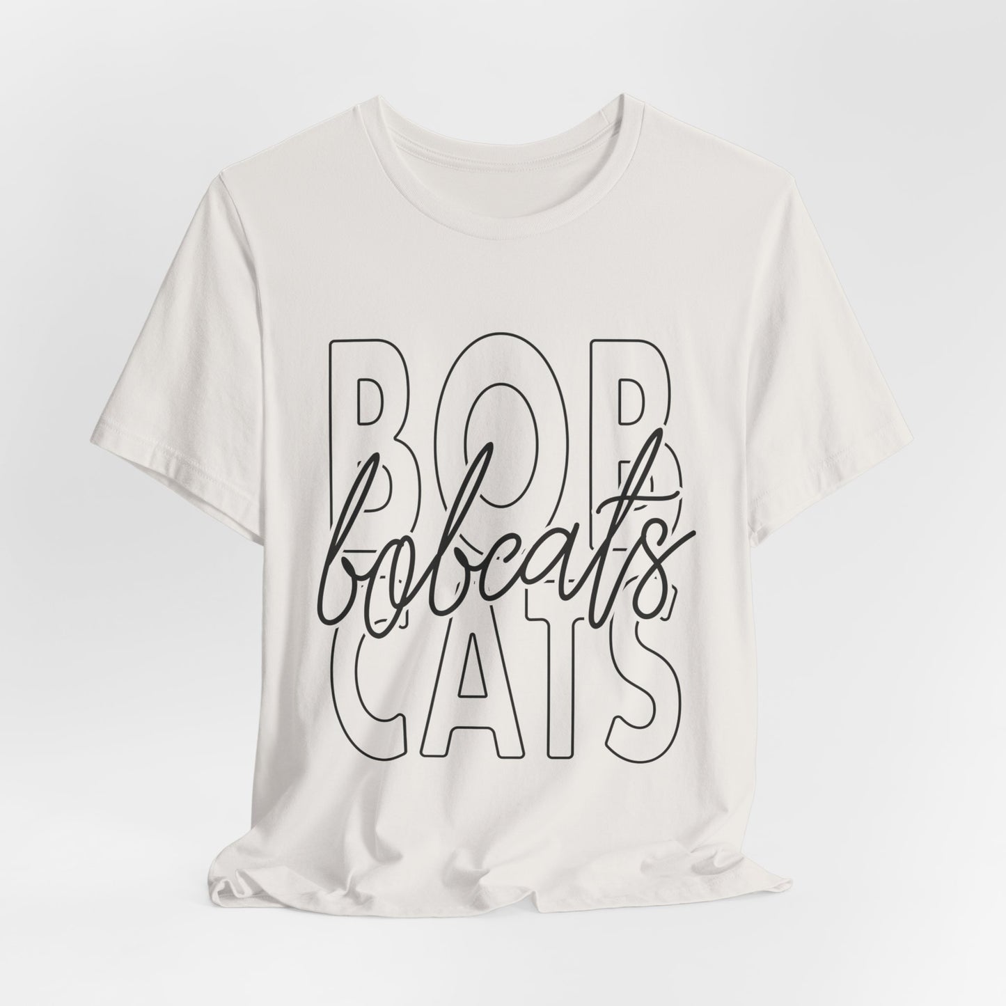 Bobcats Adult Unisex Short Sleeve Tee