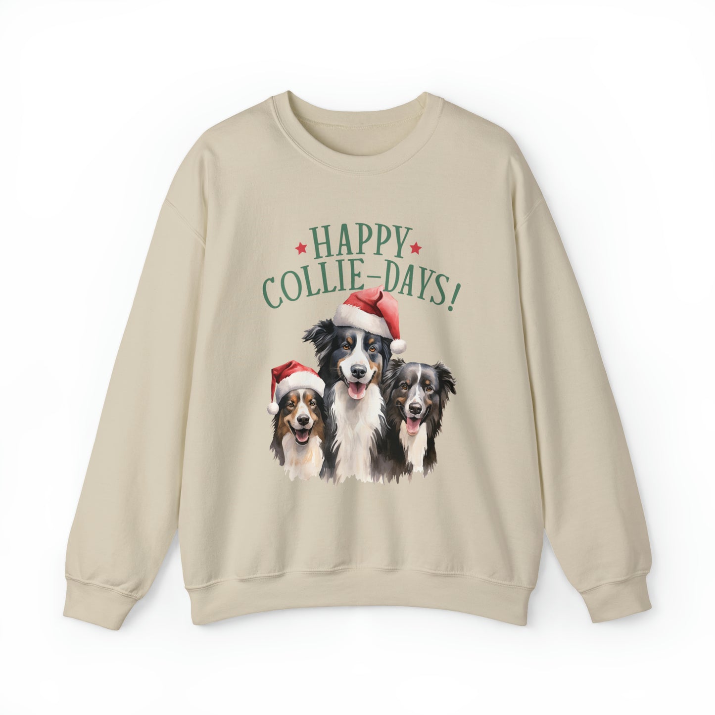 Happy Collie Days Crewneck Sweatshirt Women's