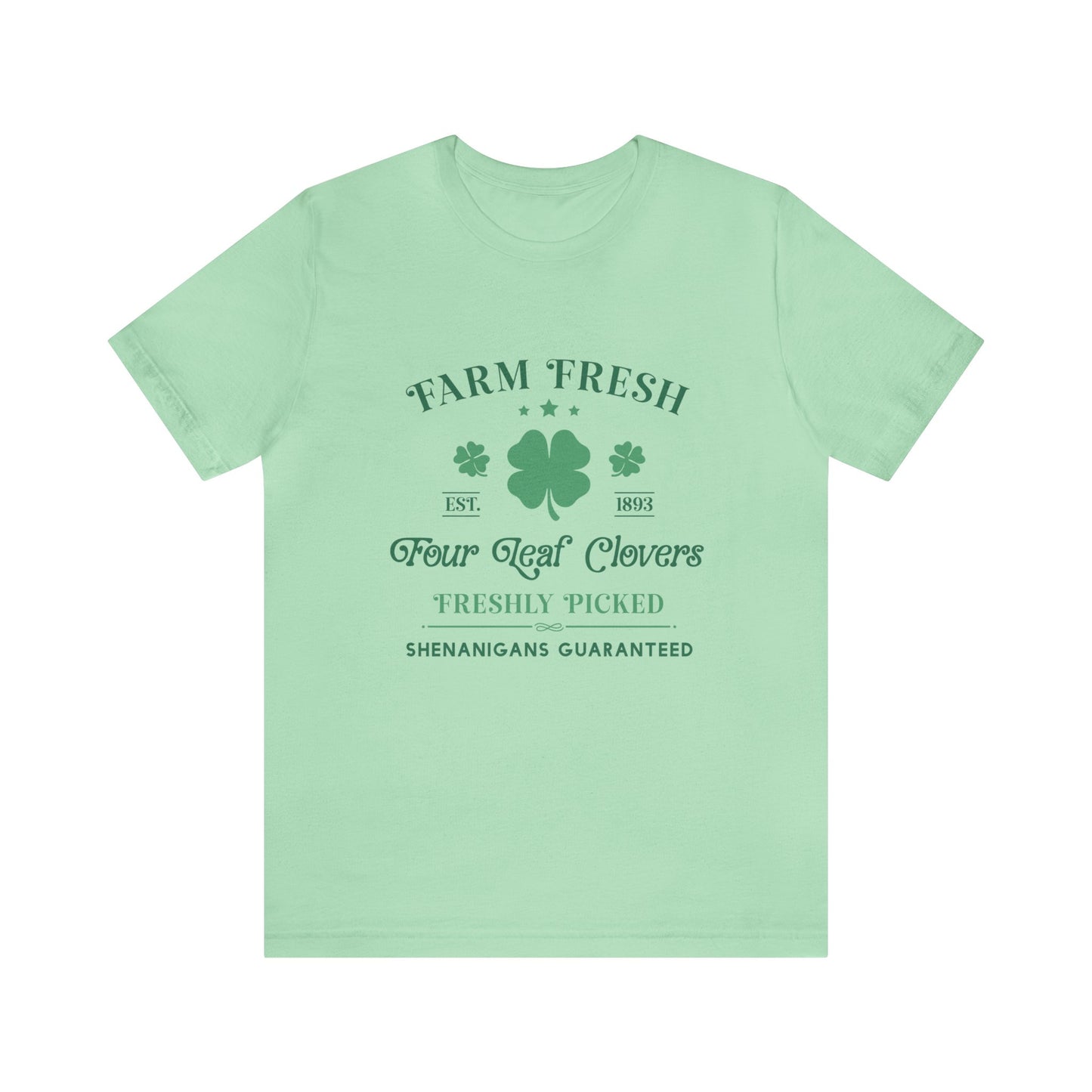 St. Patrick's Day Farm Fresh Clovers Women's Tshirt