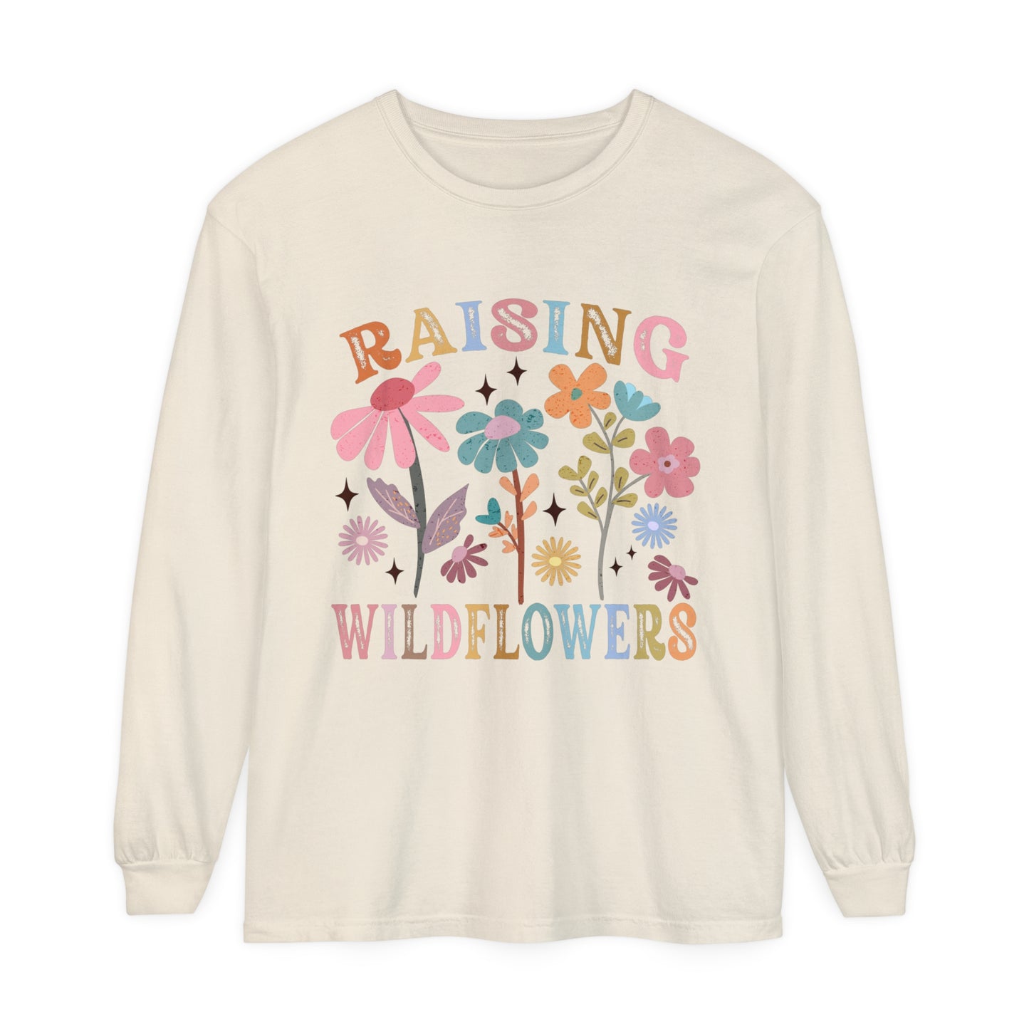 Raising Wildflowers Women's Loose Long Sleeve T-Shirt