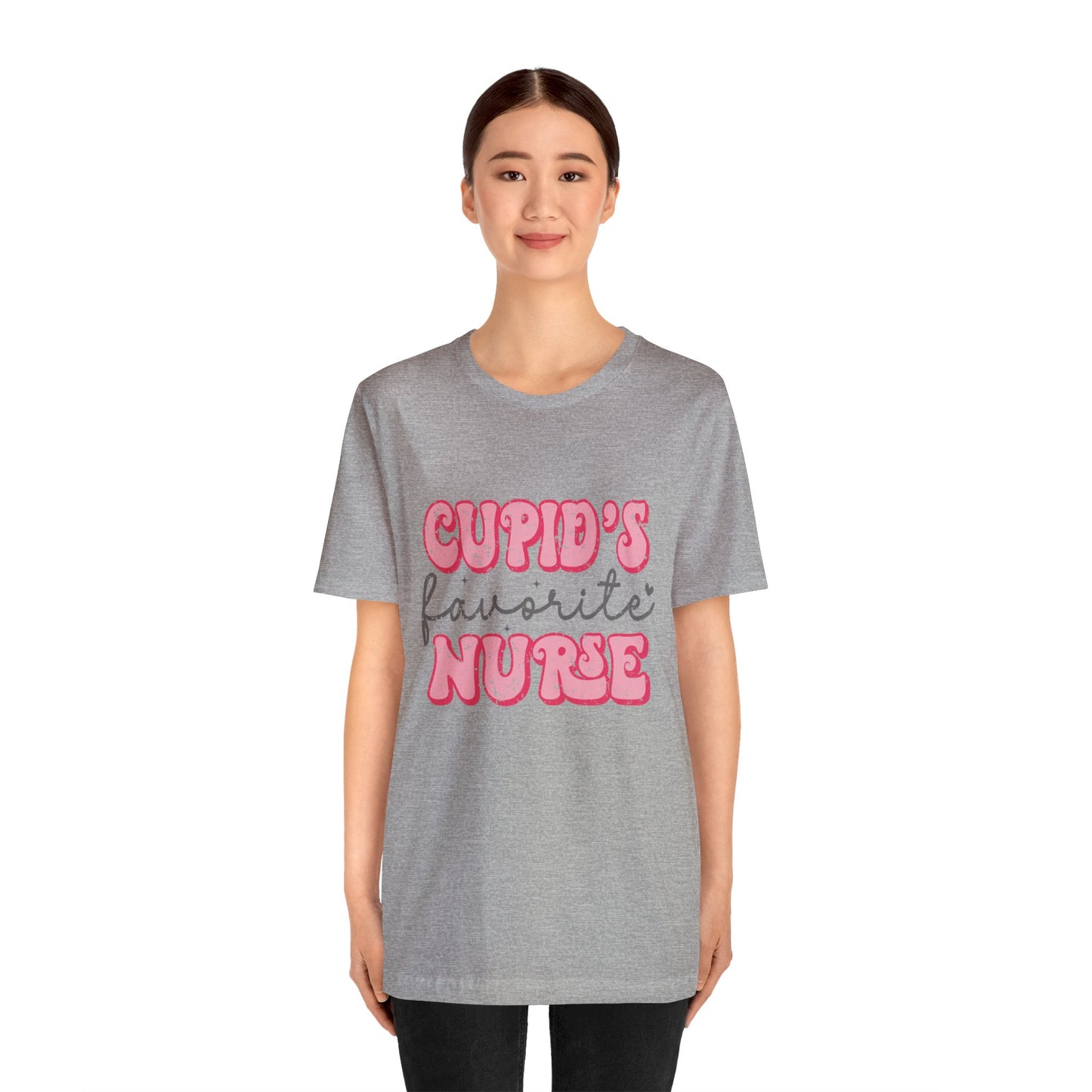 Cupid's Favorite Nurse Women's Tshirt