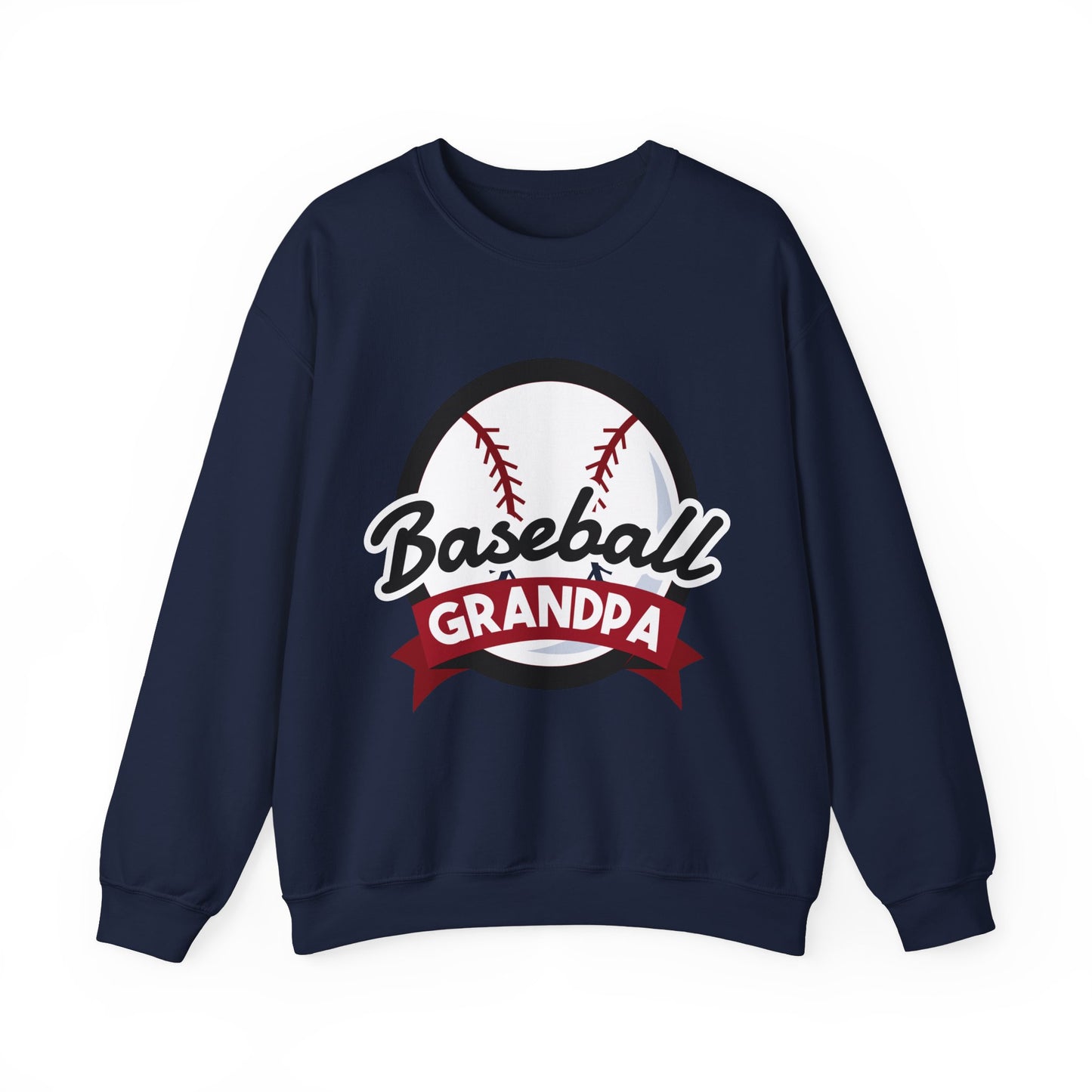 Baseball Grandpa Crewneck Sweatshirt