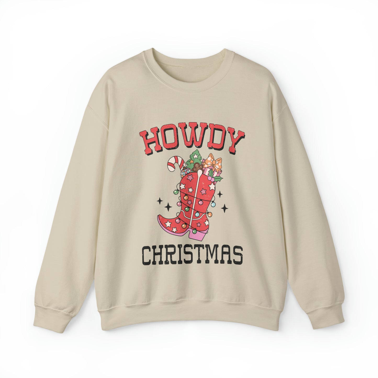 Howdy Christmas Women's Crewneck Sweatshirt
