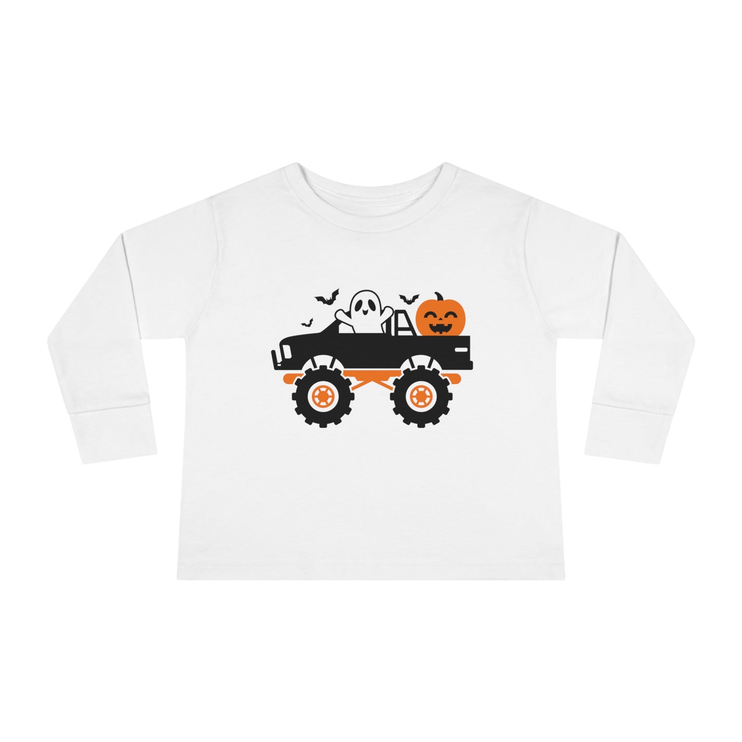 Halloween Truck Toddler Long Sleeve Tee