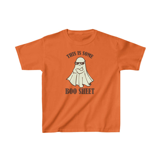 This is some boo-sheet Kid's Heavy Cotton Tee