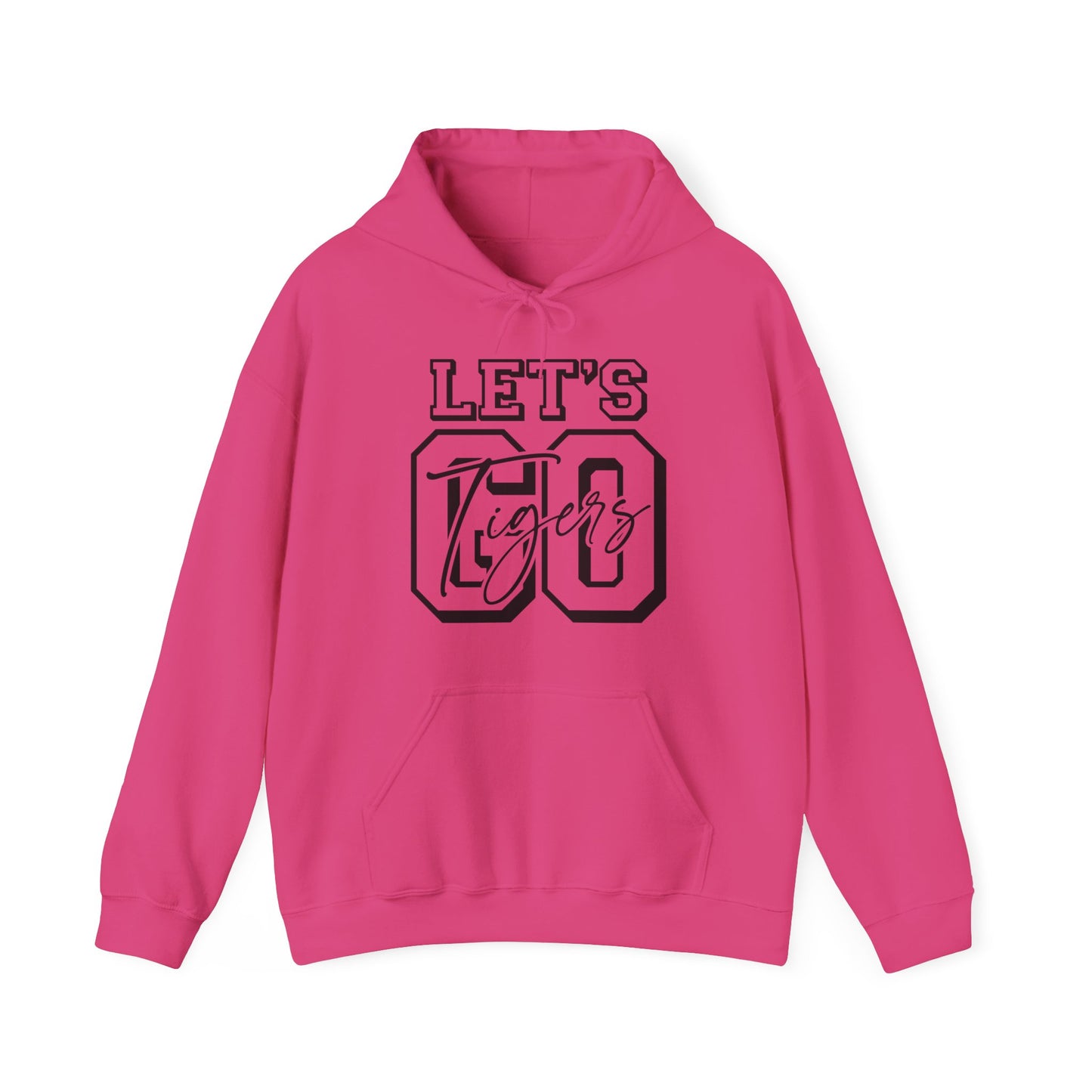 Let's Go Tigers Adult Unisex Heavy Blend™ Hooded Sweatshirt