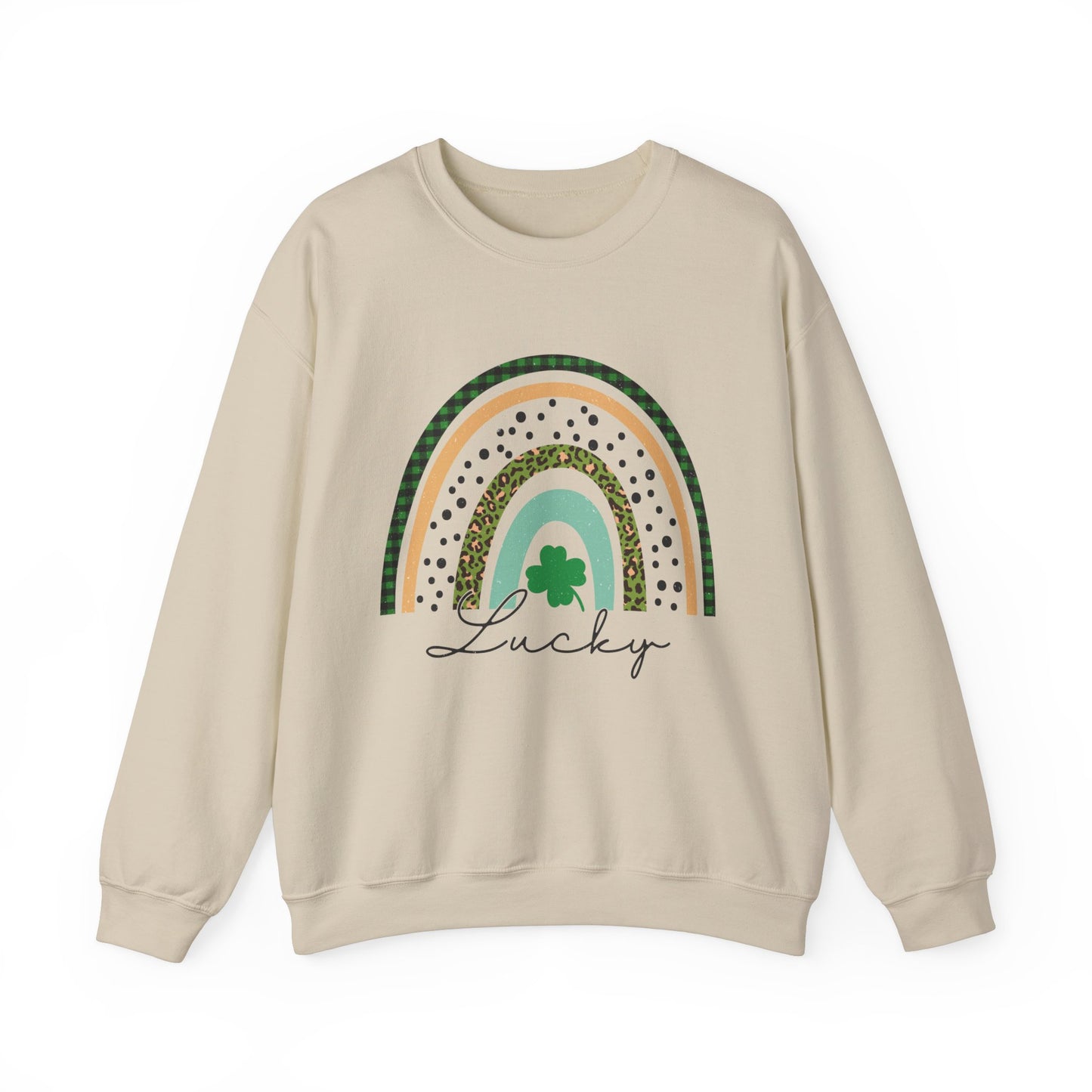 Lucky St. Patrick's Day Rainbow Women's Sweatshirt