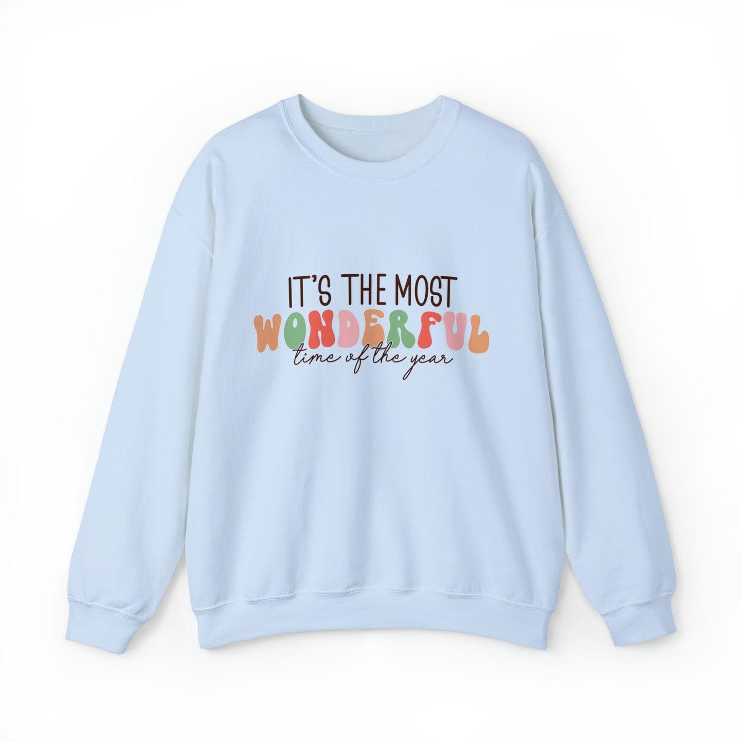 It's the most wonderful time of the year Christmas Crewneck Sweatshirt