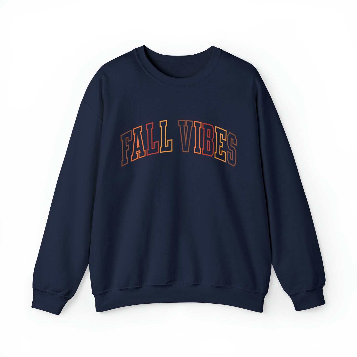 Varsity Fall Vibes Crewneck Sweatshirt