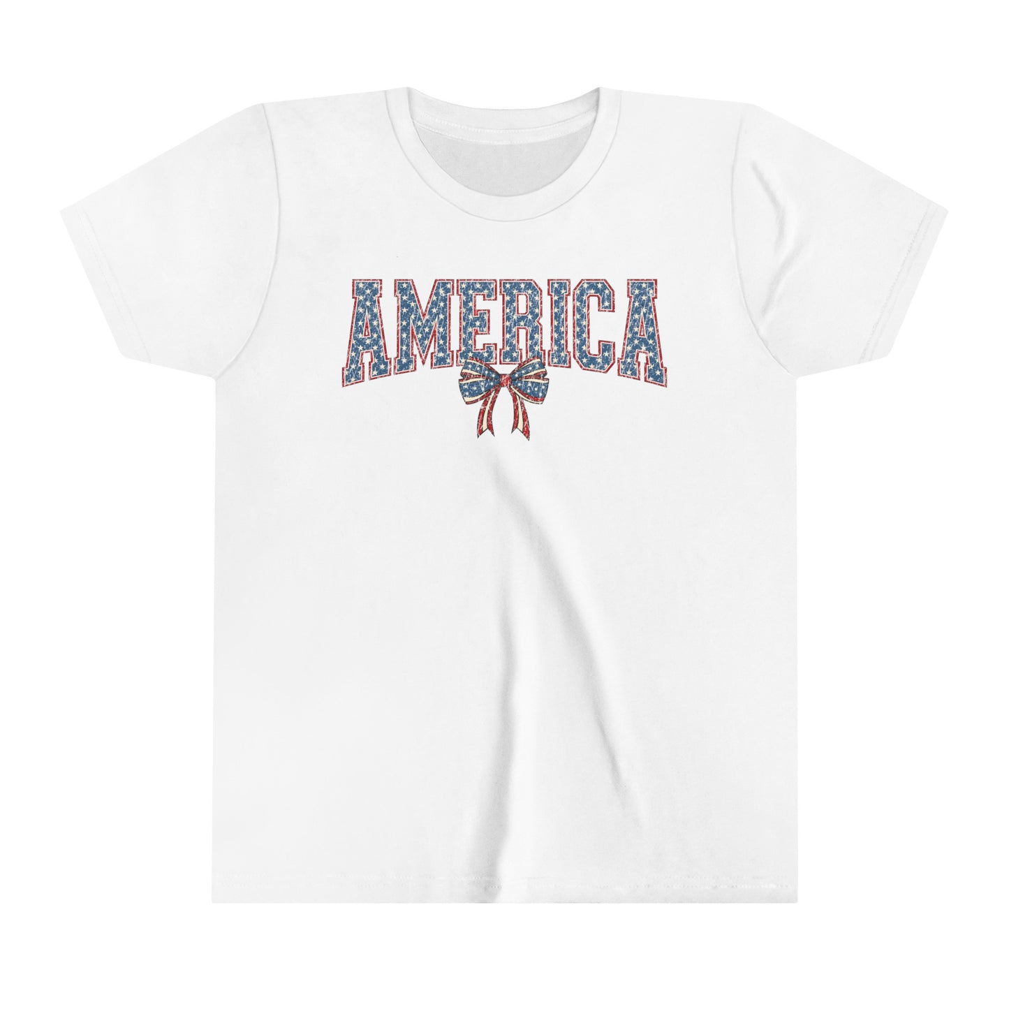 America USA Girl's Youth Shirt