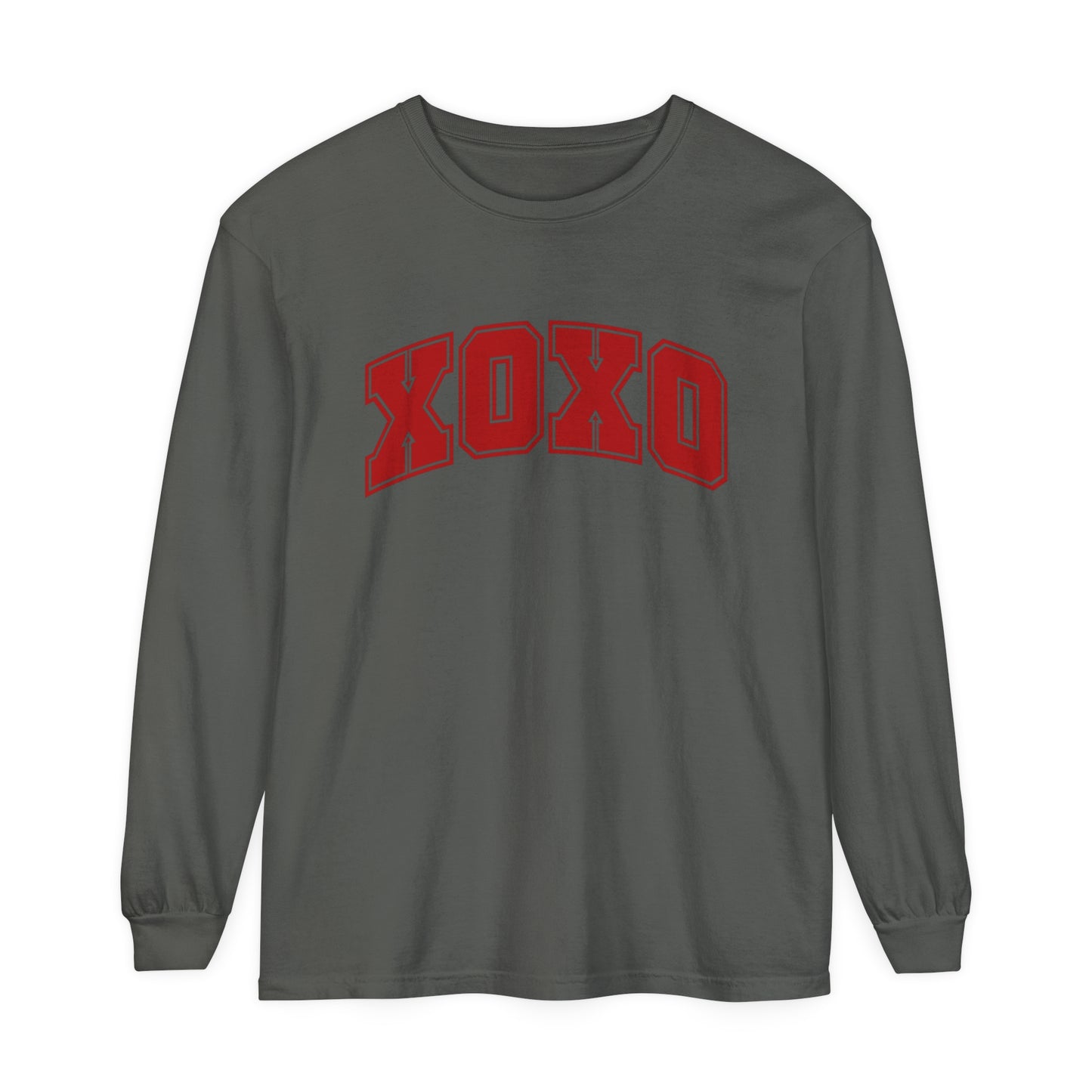 XOXO Women's Loose Long Sleeve T-Shirt