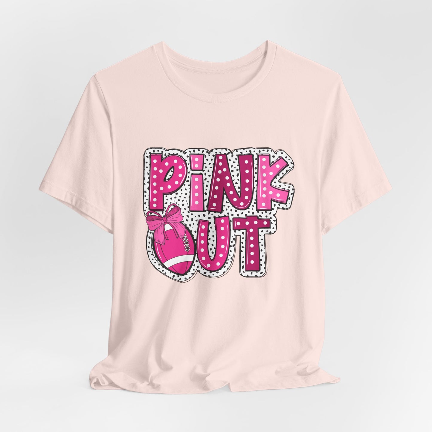 Pink Out Women's Breast Cancer Awareness Short Sleeve Tee