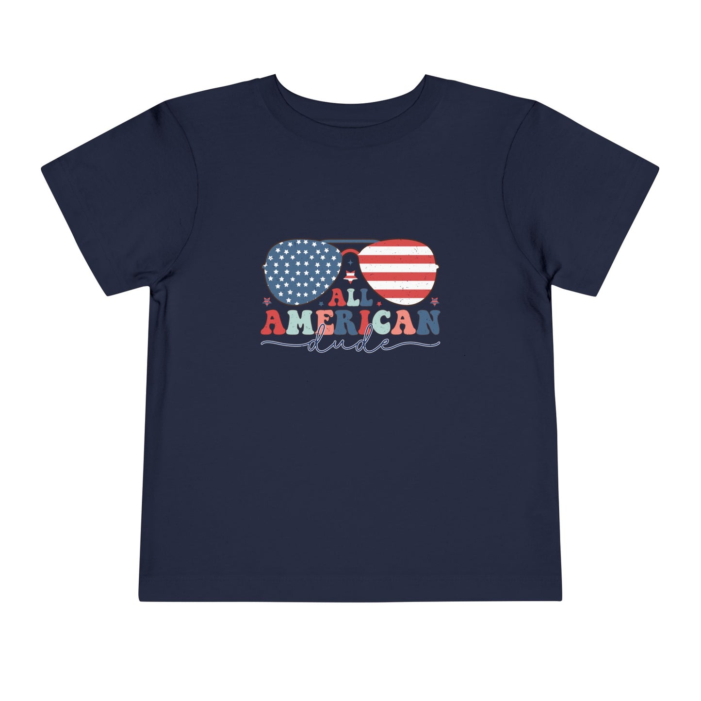 All American Dude Toddler Short Sleeve Tee