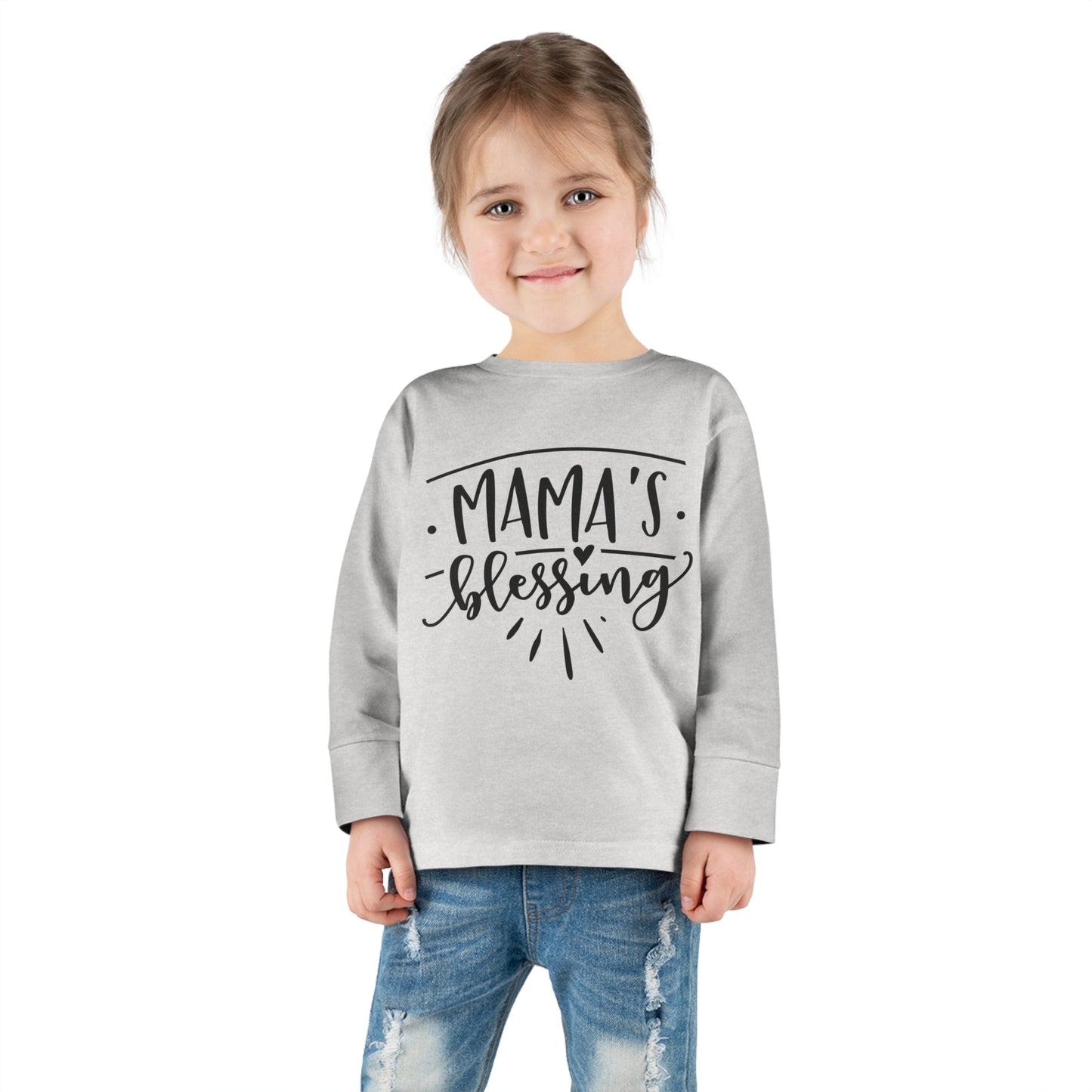 Mama's Blessing Toddler Long Sleeve Tee