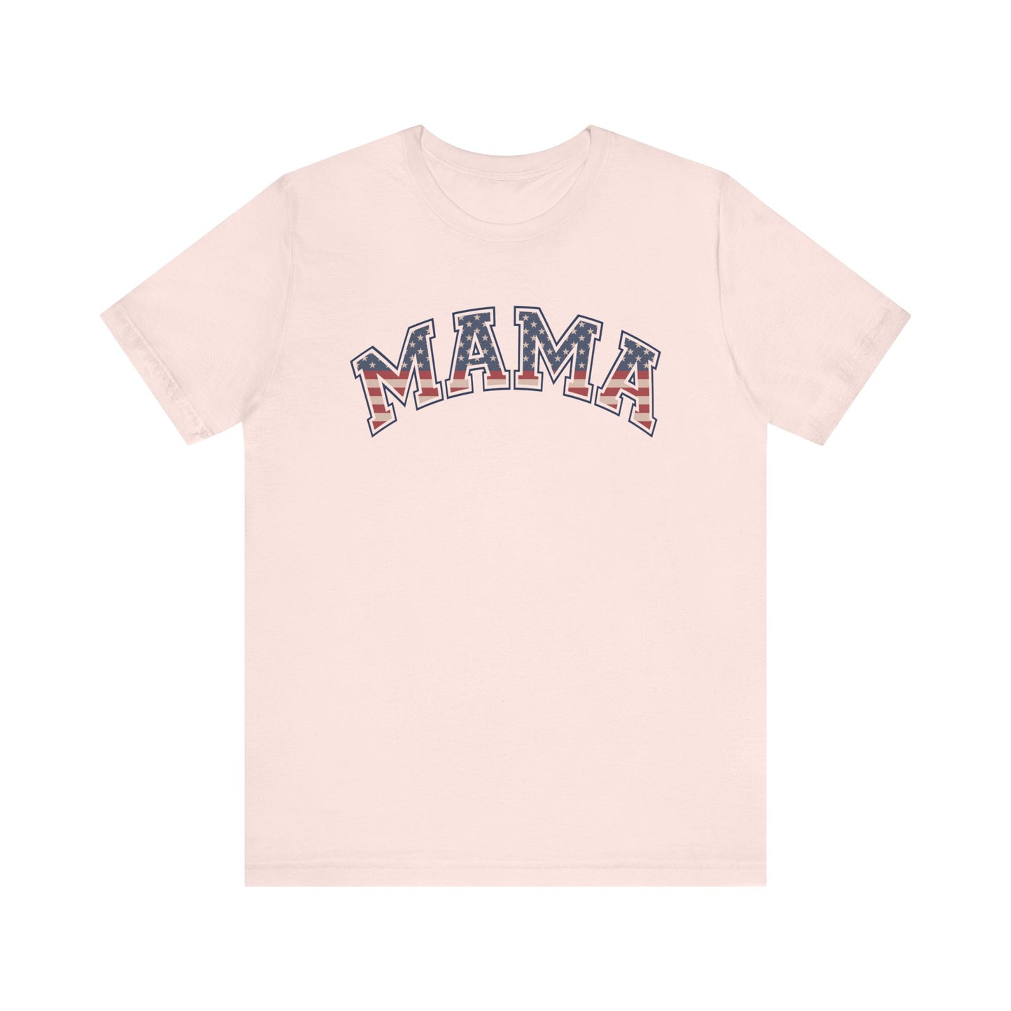 MAMA American Flag Women's Tshirt