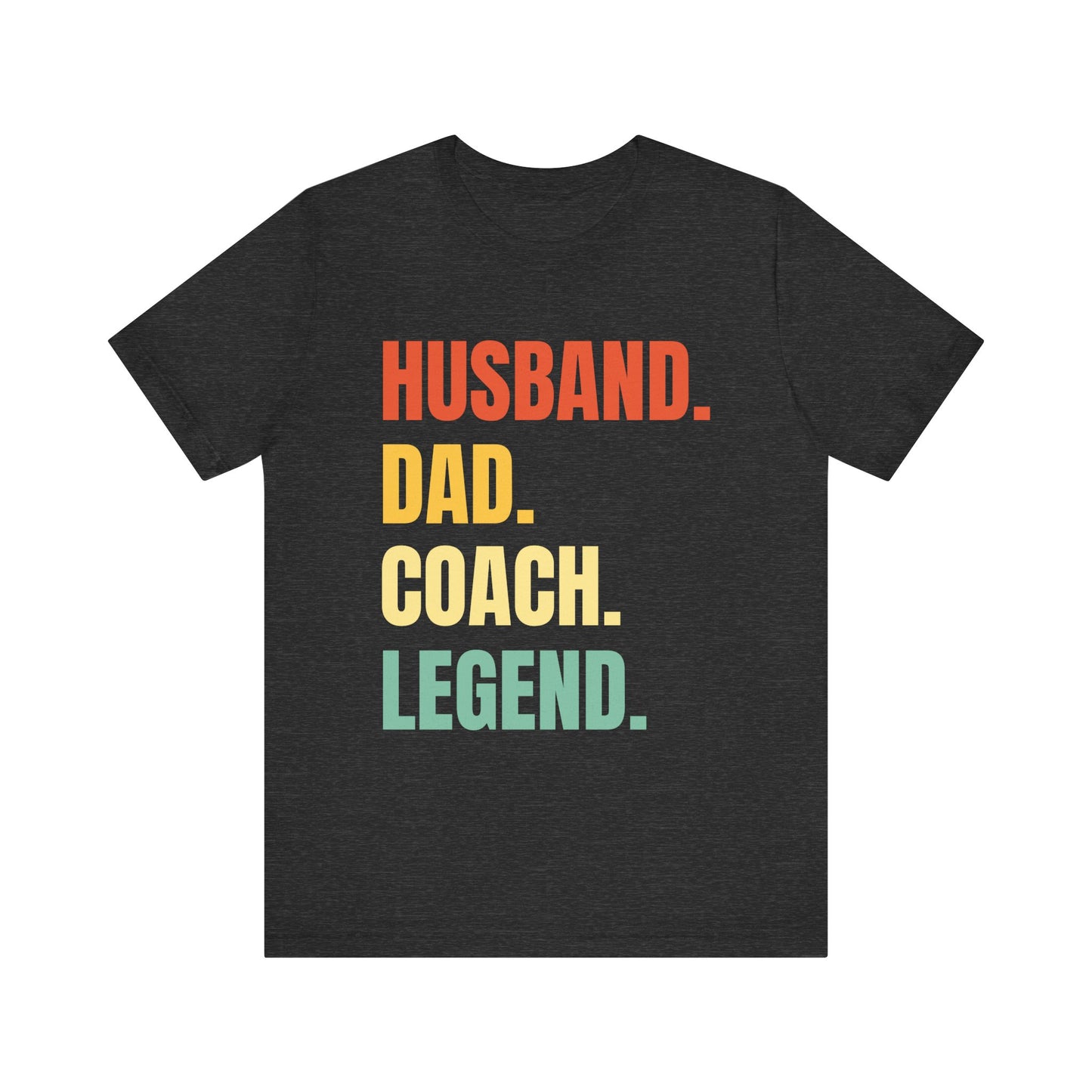 Husband Dad Coach Legend Men's Sleeve Shirt
