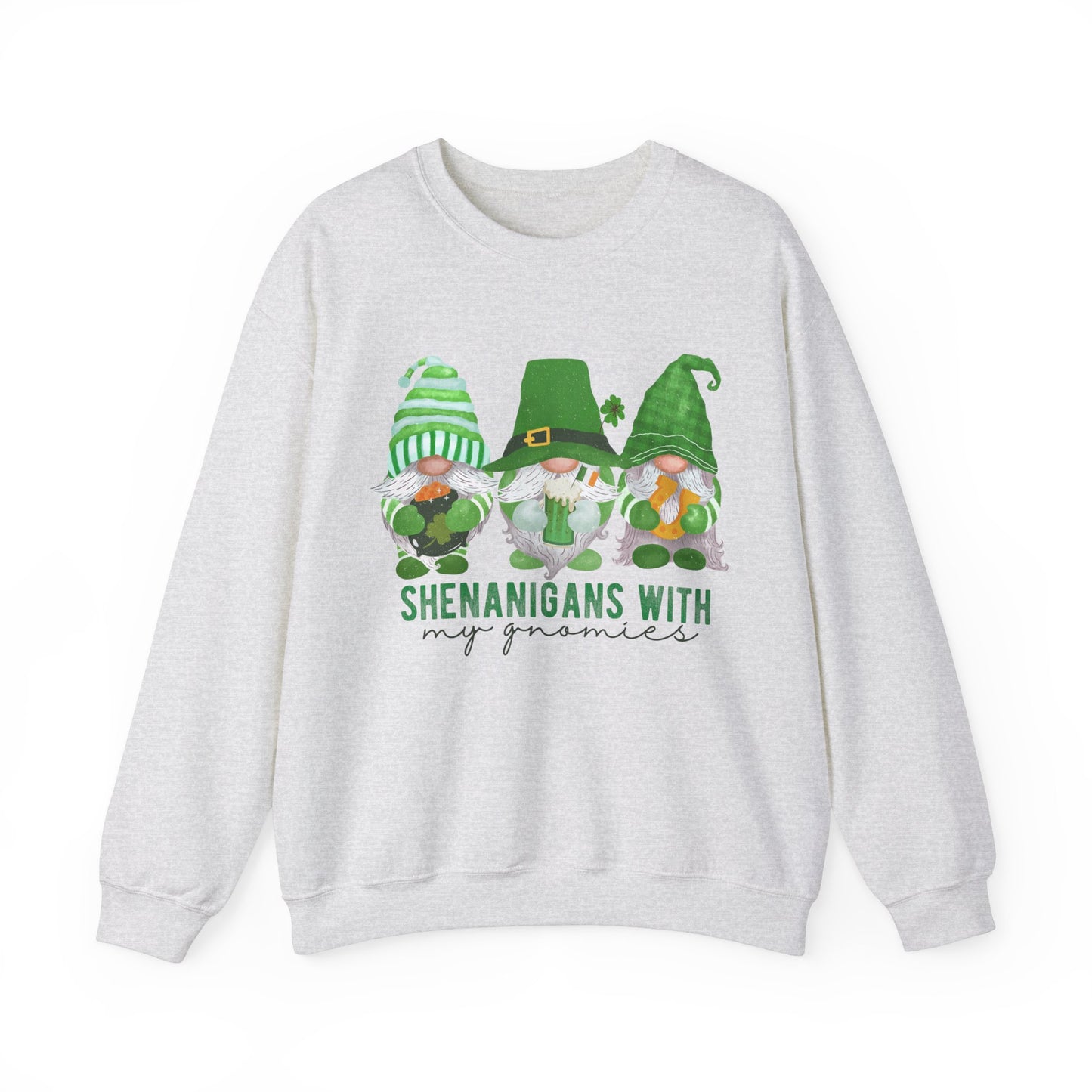 Shenanigans with my gnomies St. Patrick's Day Women's Sweatshirt