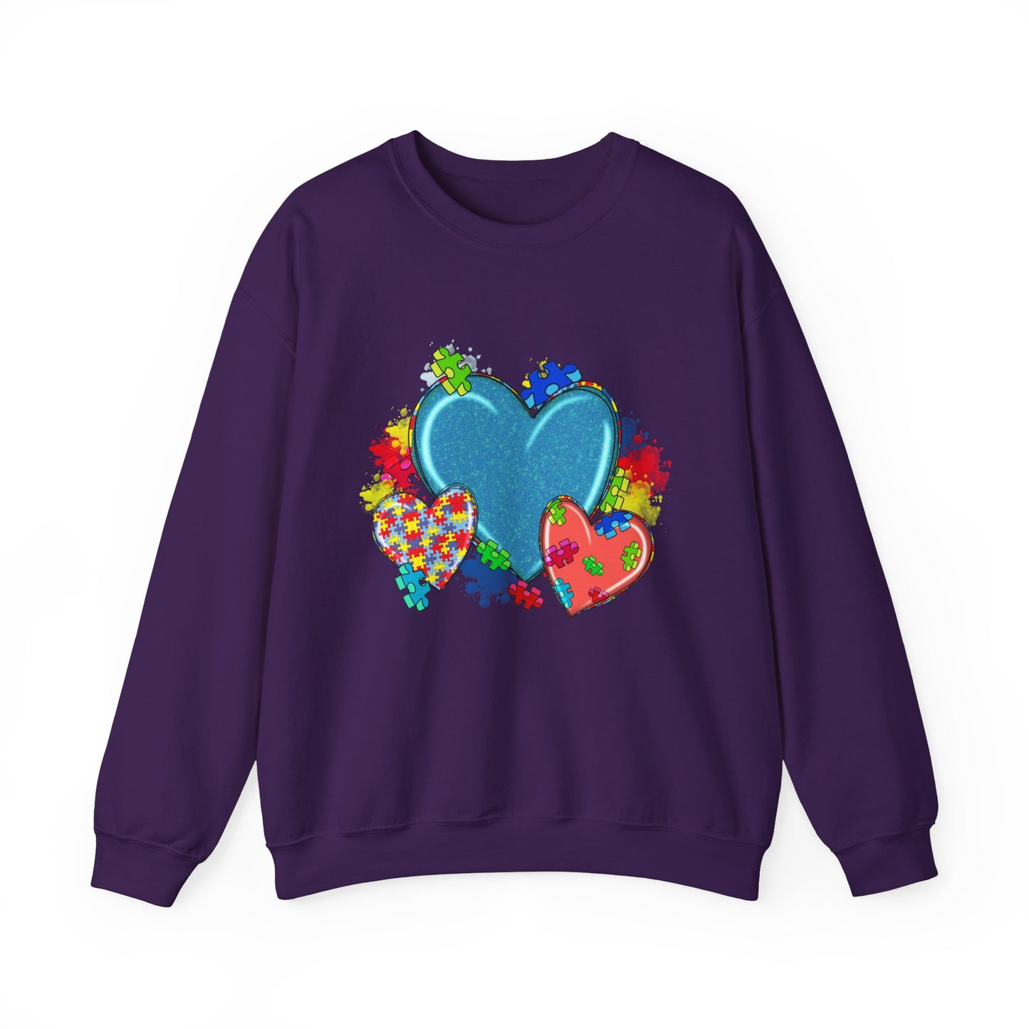 Autism Advocacy Heart Women's Sweatshirt