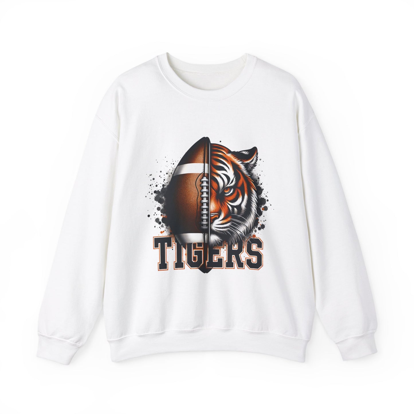 Tigers Football Adult Unisex Crewneck Sweatshirt