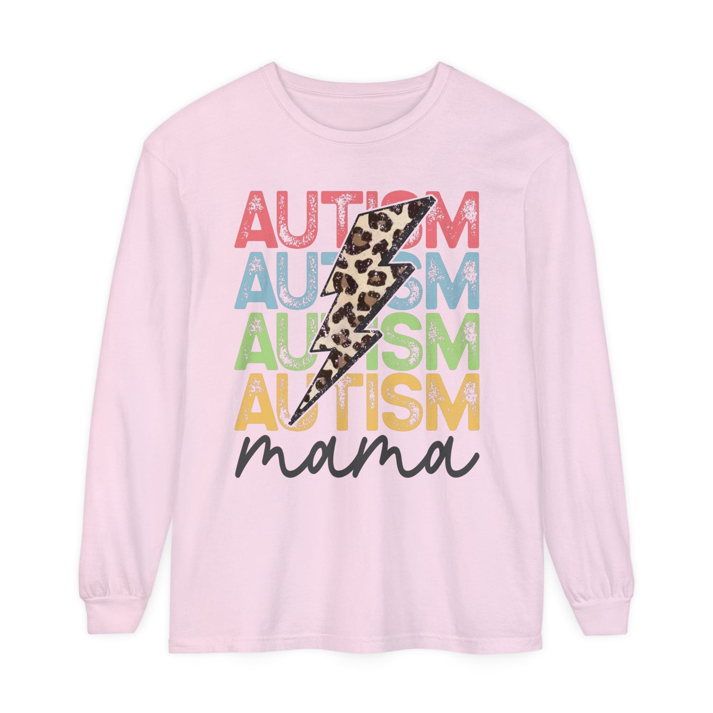 Autism Mama Loose Long Sleeve T-Shirt