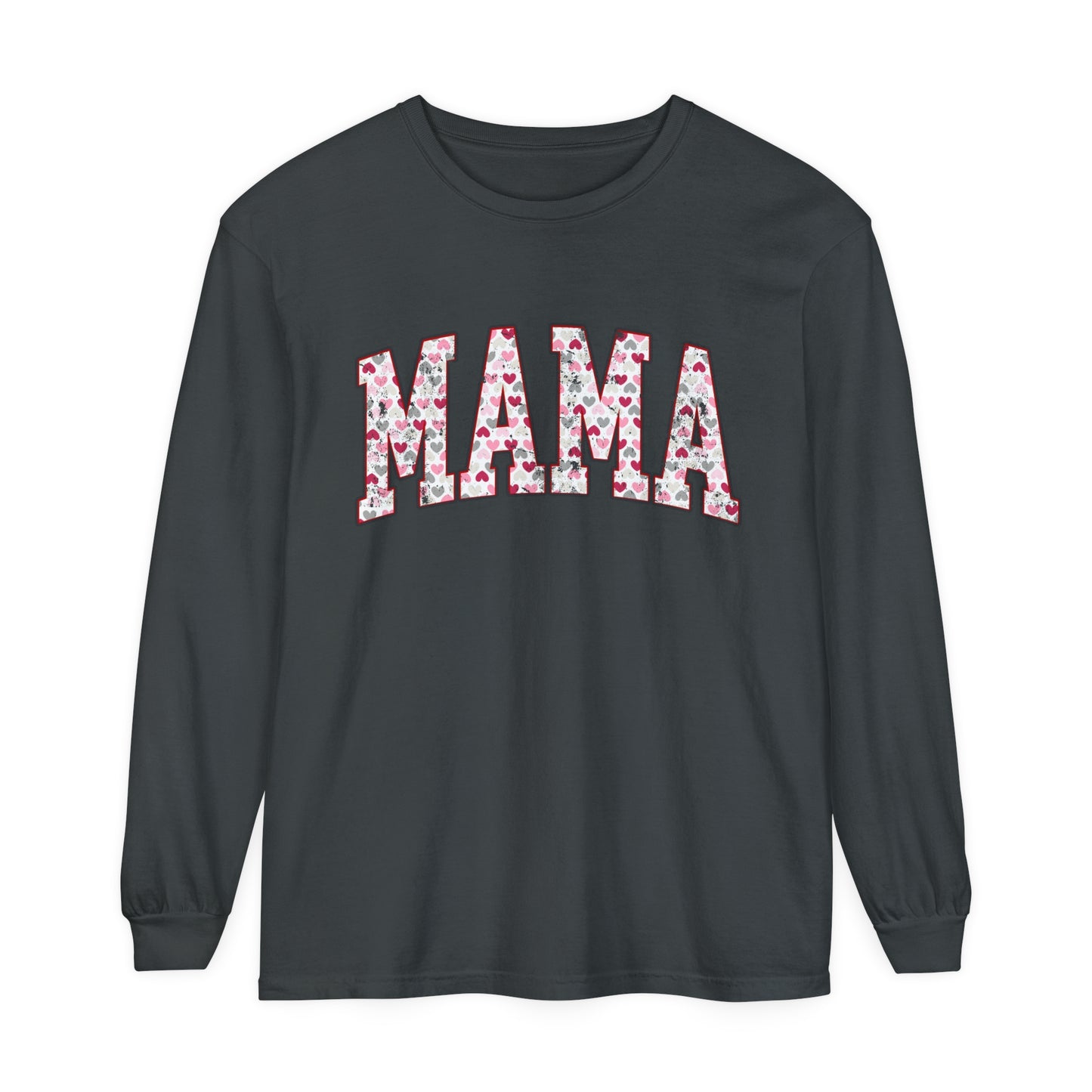MAMA Valentine's Day Women's  Loose Long Sleeve T-Shirt