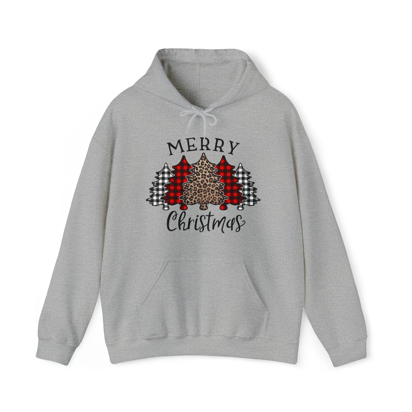 Merry Christmas With Buffalo Plaid Sweatshirt