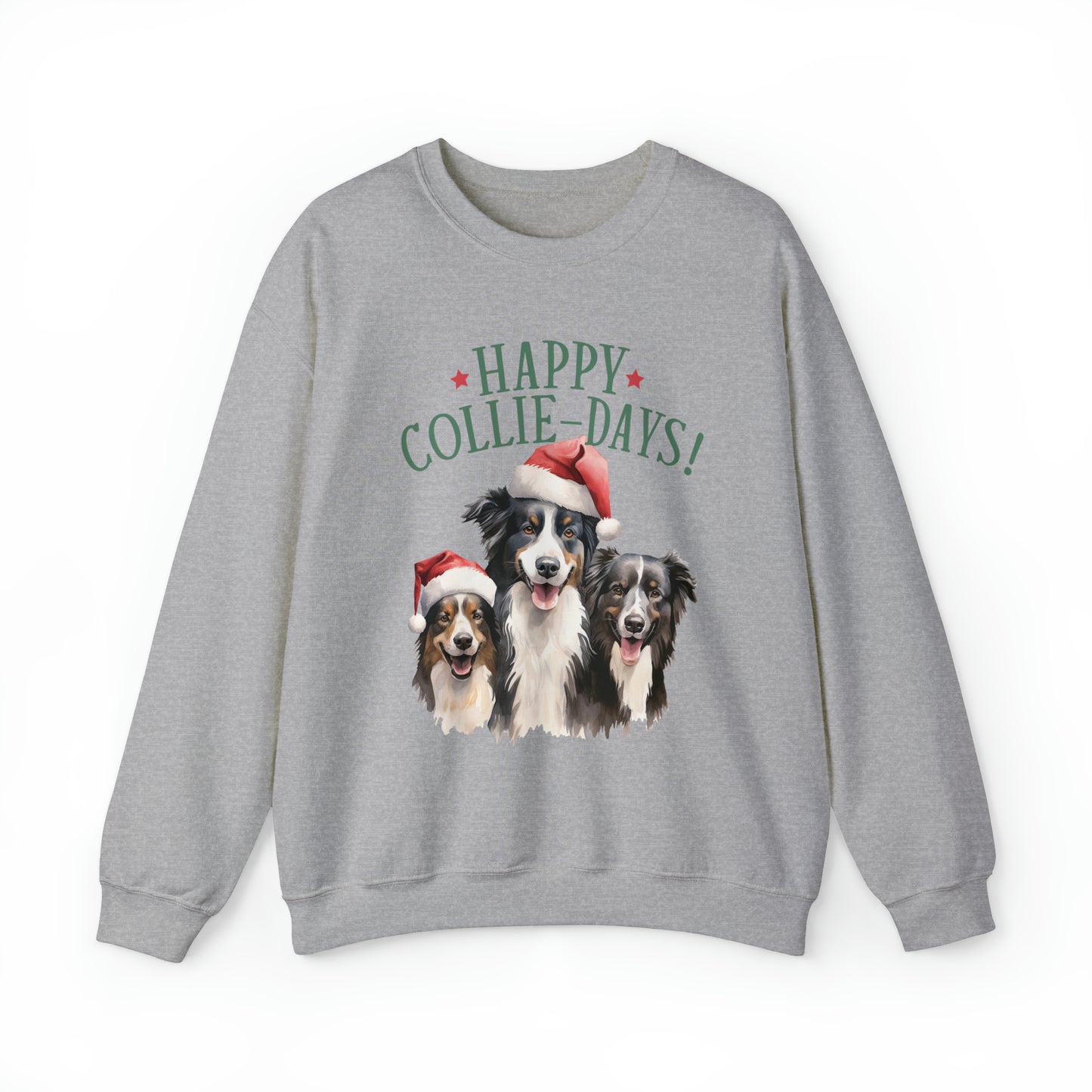 Happy Collie Days Crewneck Sweatshirt Women's