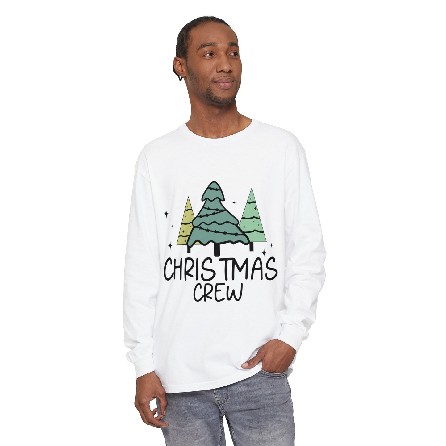 Christmas Crew Women's Loose Long Sleeve T-Shirt