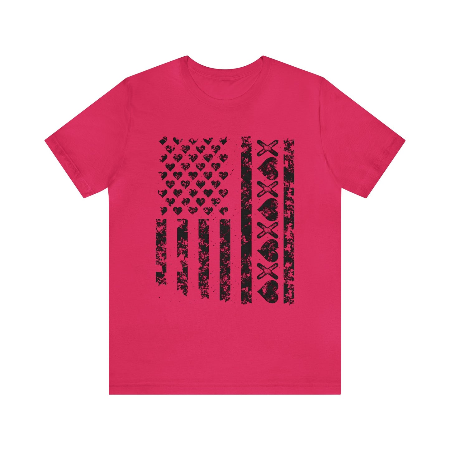 Heart Flag Women's Tshirt