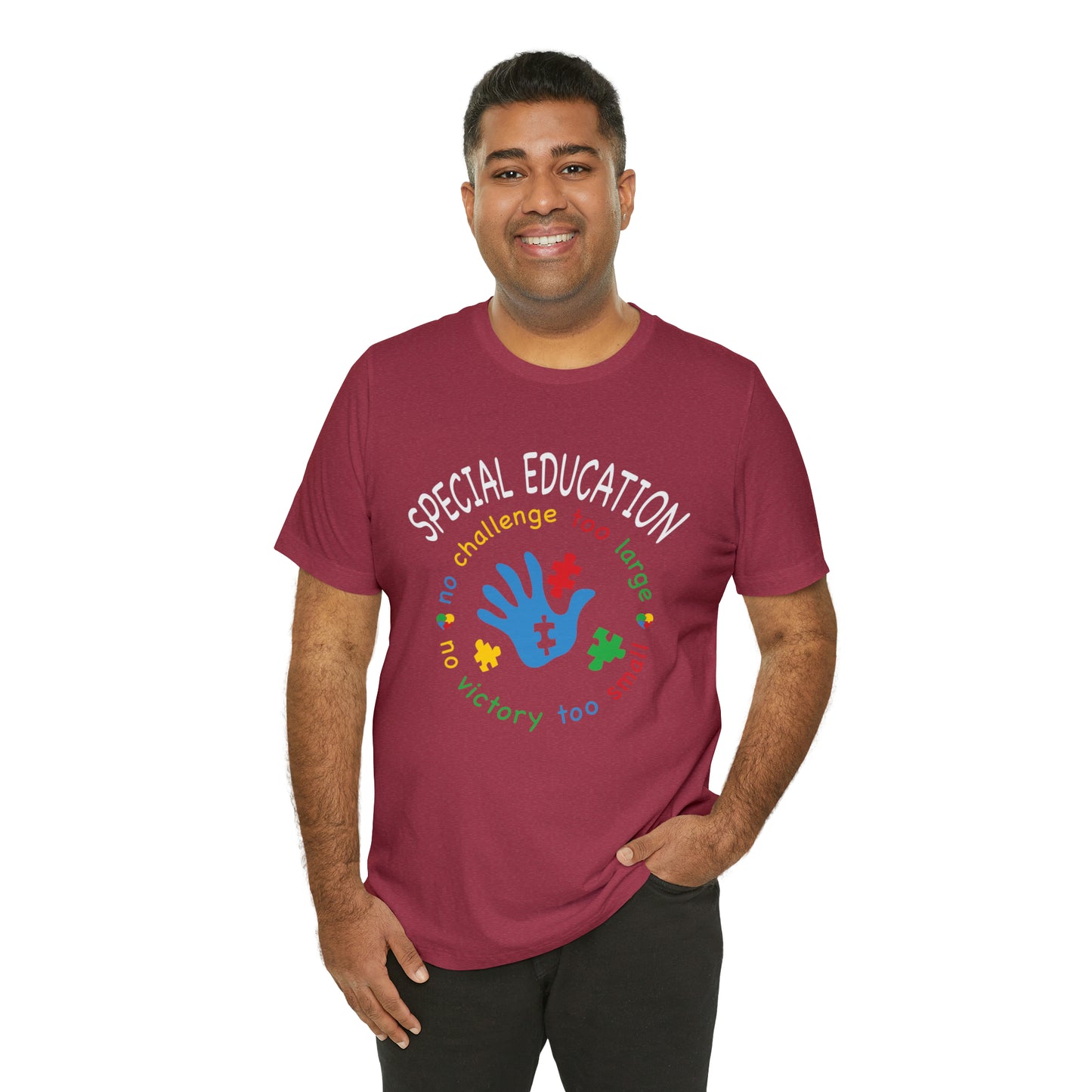 Special Education no challenge too big  Short Sleeve Women's Tee